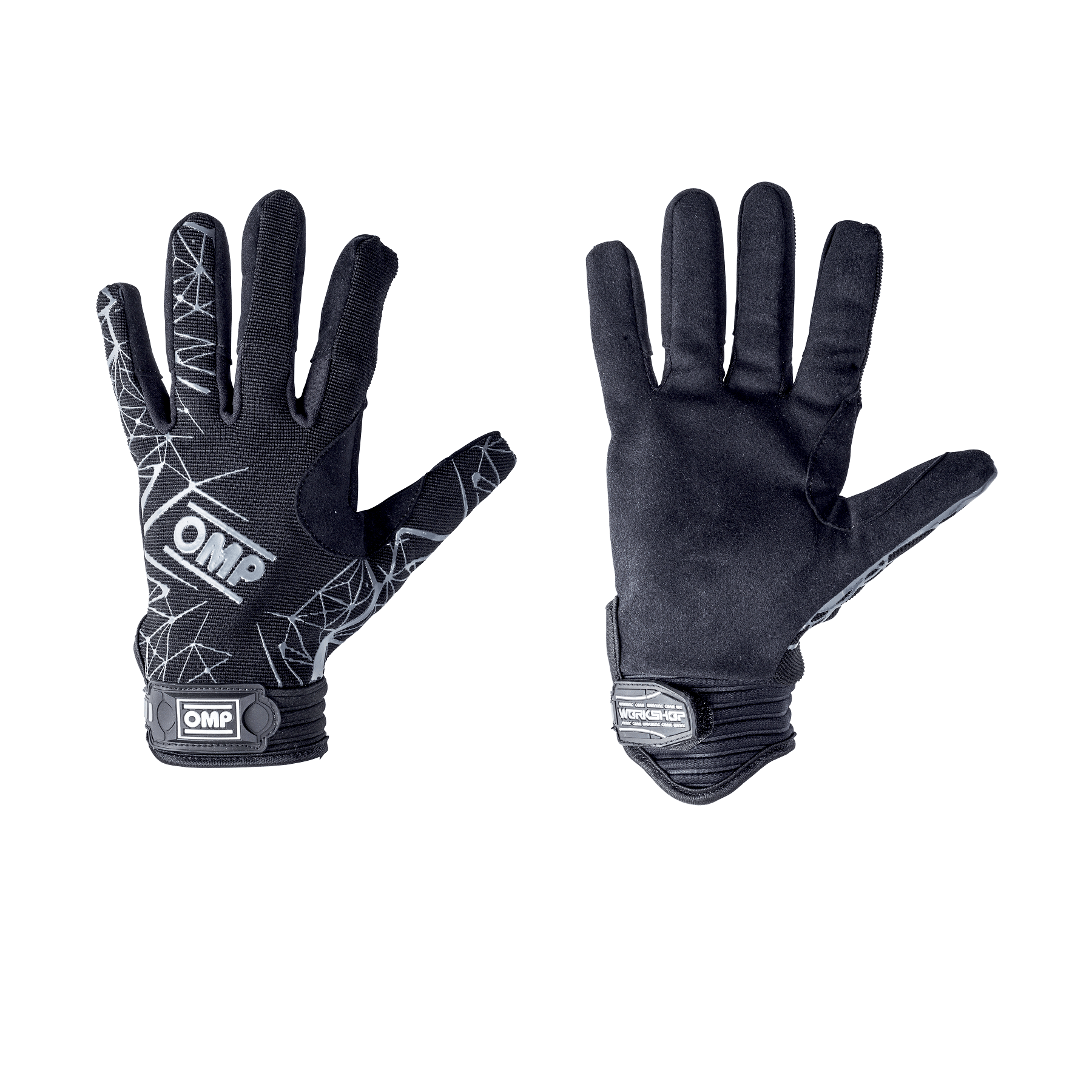 Gants mécano OMP EVO noir taille 8