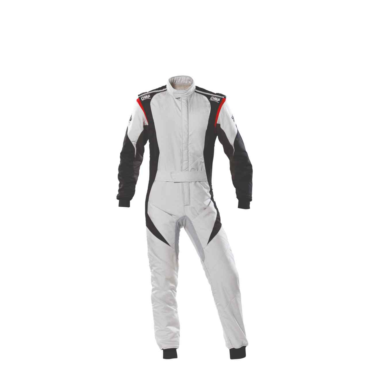 Combinaison OMP FIRST EVO FIA 8856 2018 Argent Noir