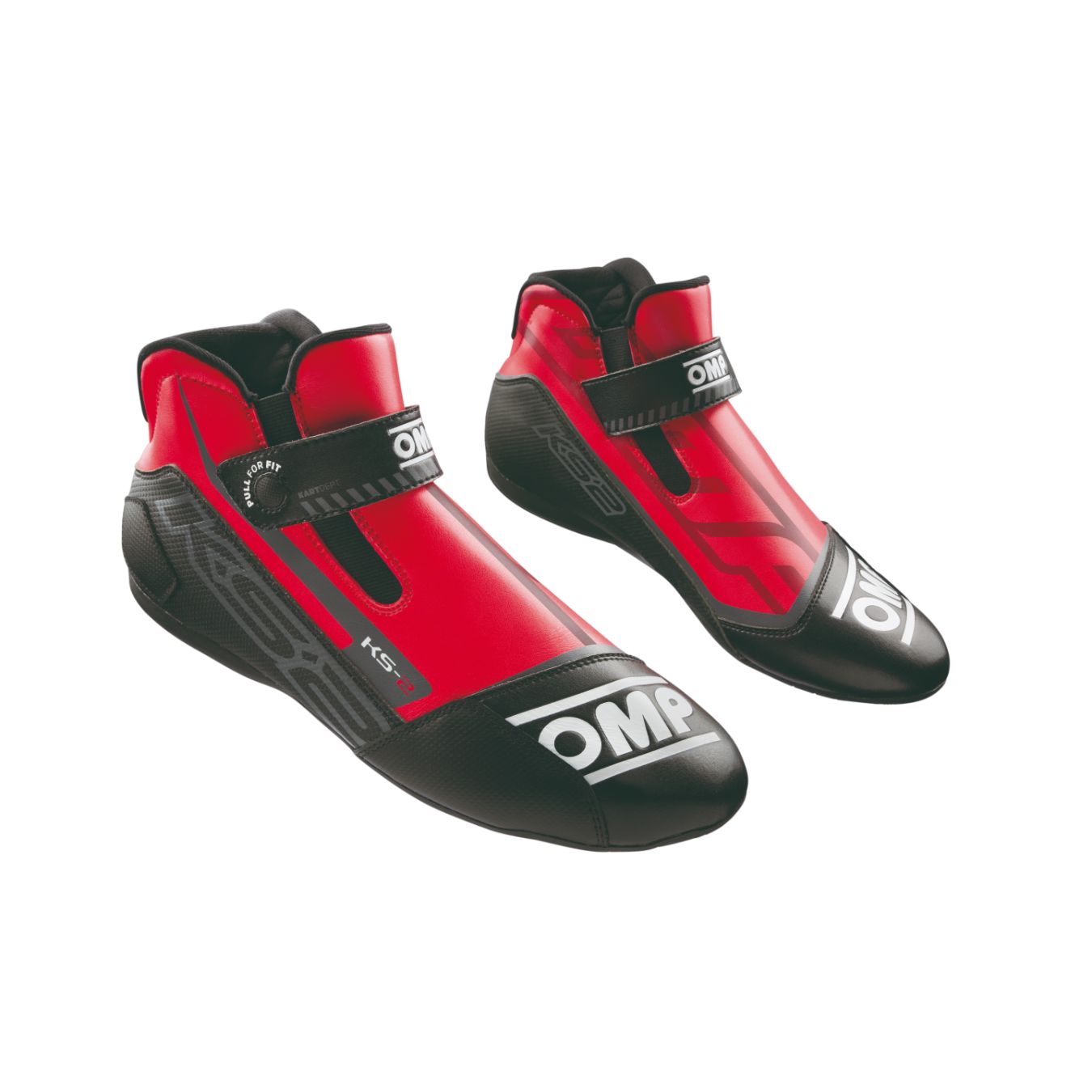 Chaussures de course de rallye bottes OMP SPORT (approuvées FIA) noir