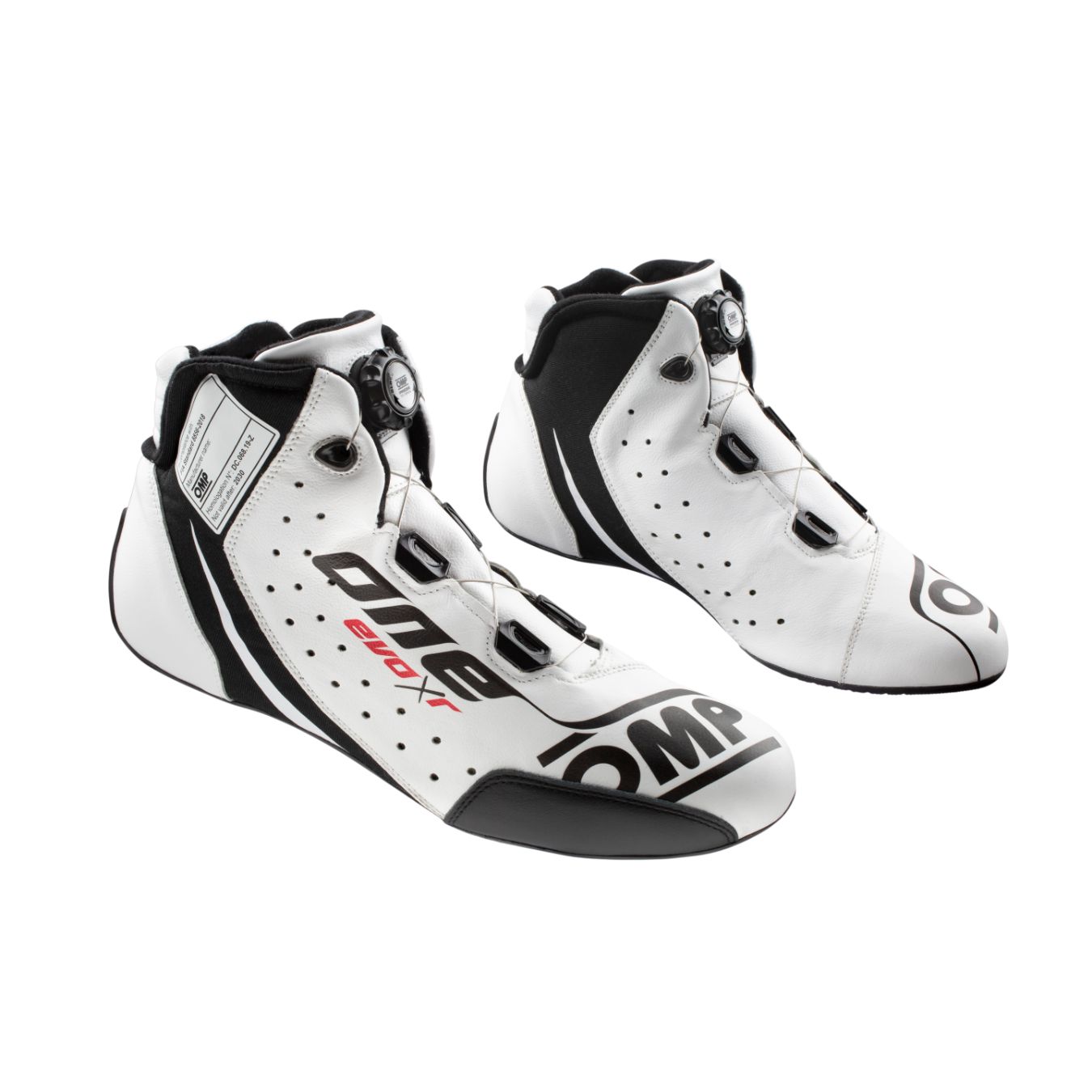 Bottines OMP One Evo X R FIA 8856-2018 Blanc taille 47