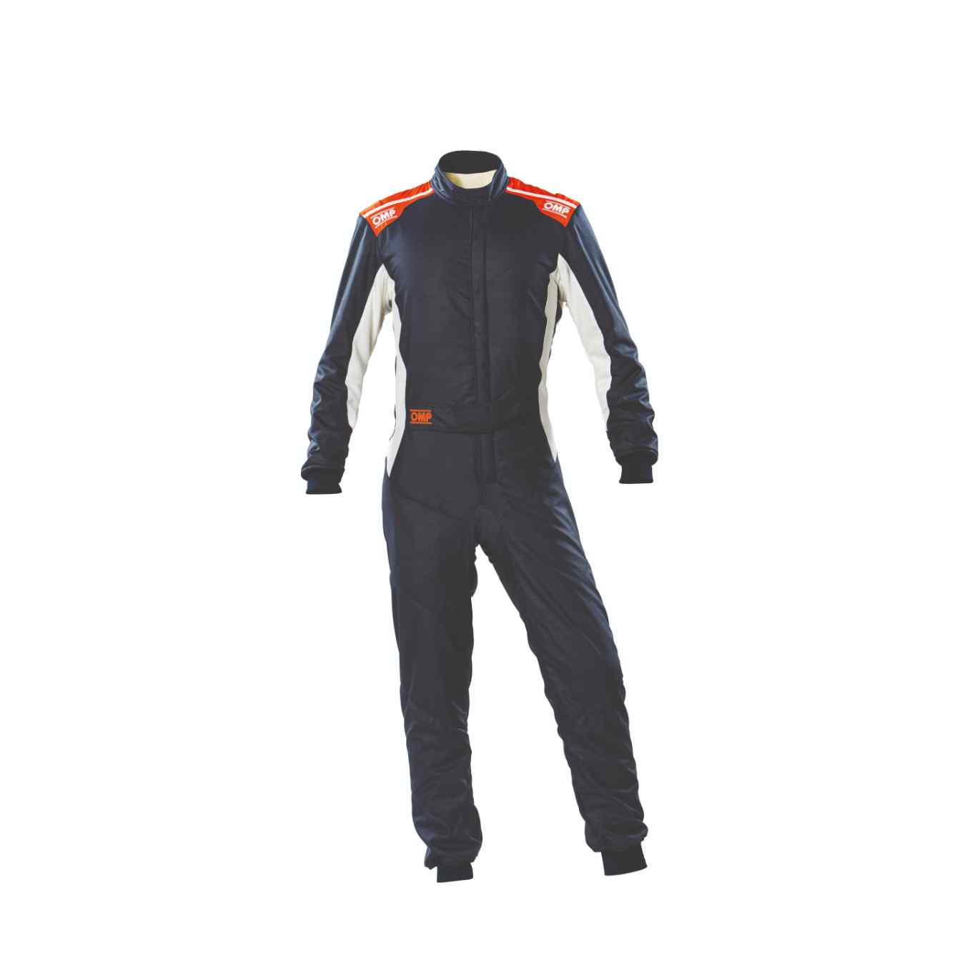 Combinaison OMP ONE S FIA 8856 2018 Bleu Marine Orange