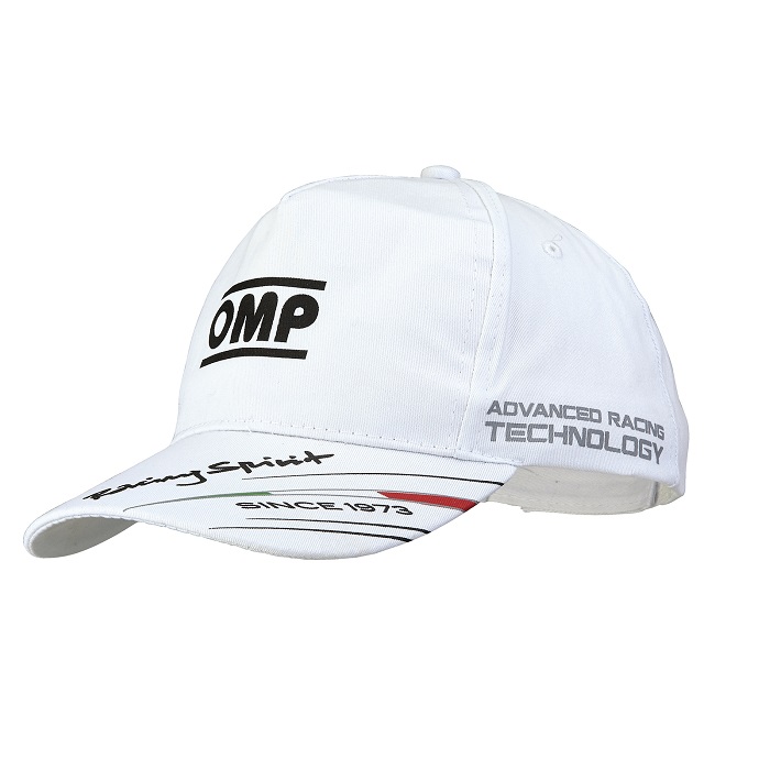 Casquette OMP Racing Spirit blanche