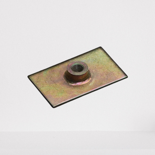 Plaque à souder OMP pour oeillet de fixation