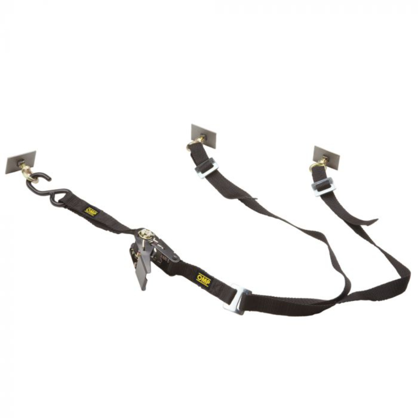 Sangle de fixation de roue OMP noire