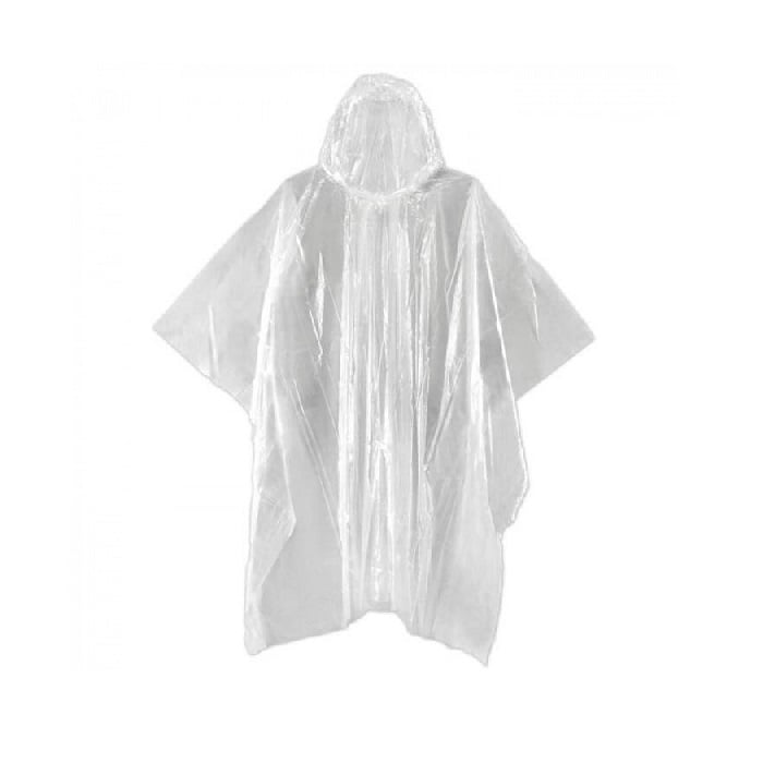 Poncho ORECA à capuche transparent