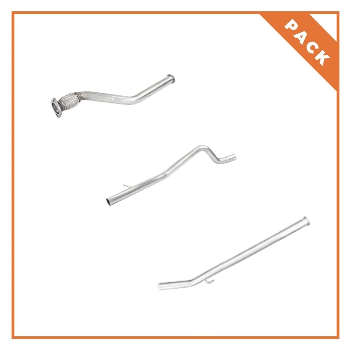 Ligne REDSPEC full tube en inox pour RENAULT Twingo II RS