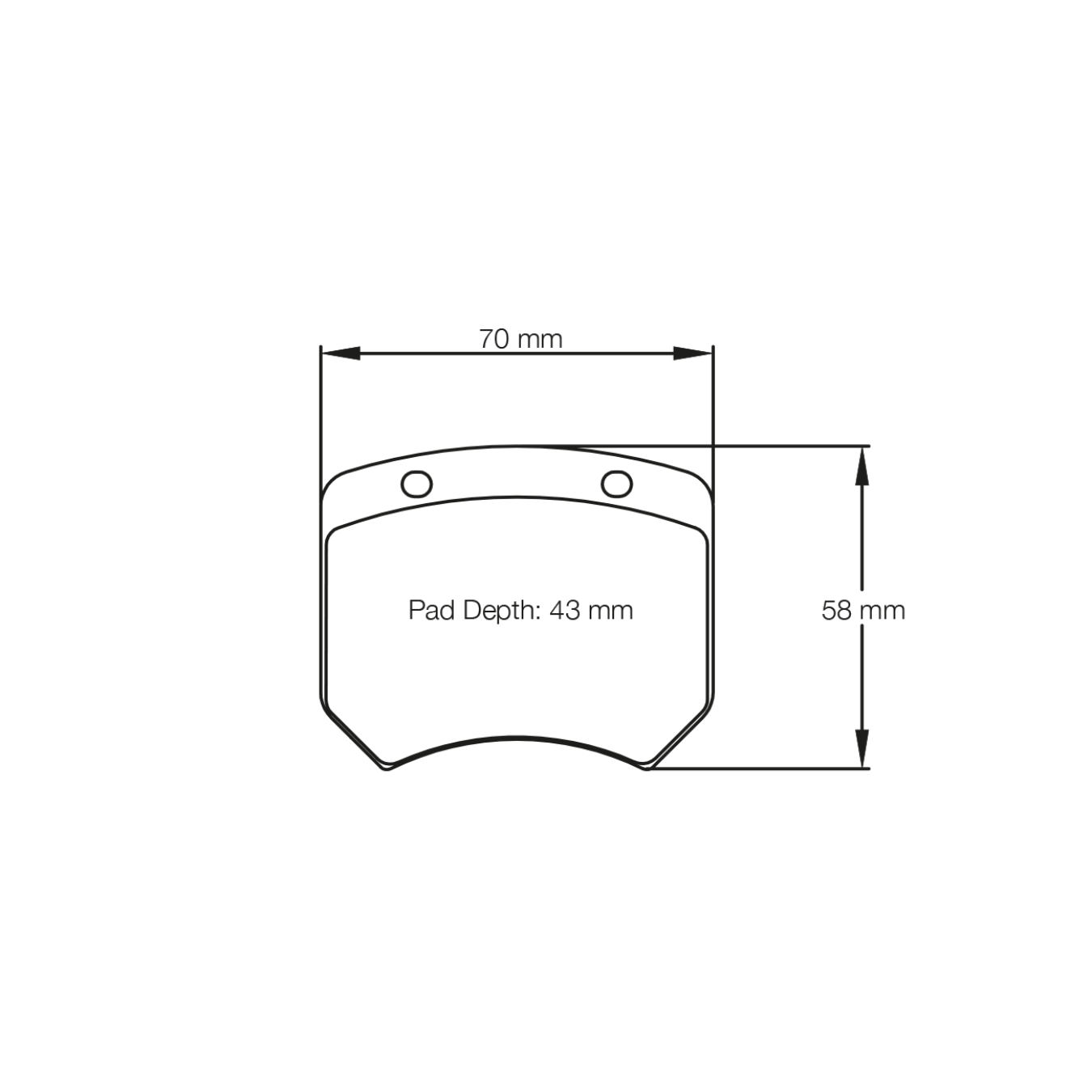 Plaquettes de Frein PAGID Forme 1363 Composé RSL29