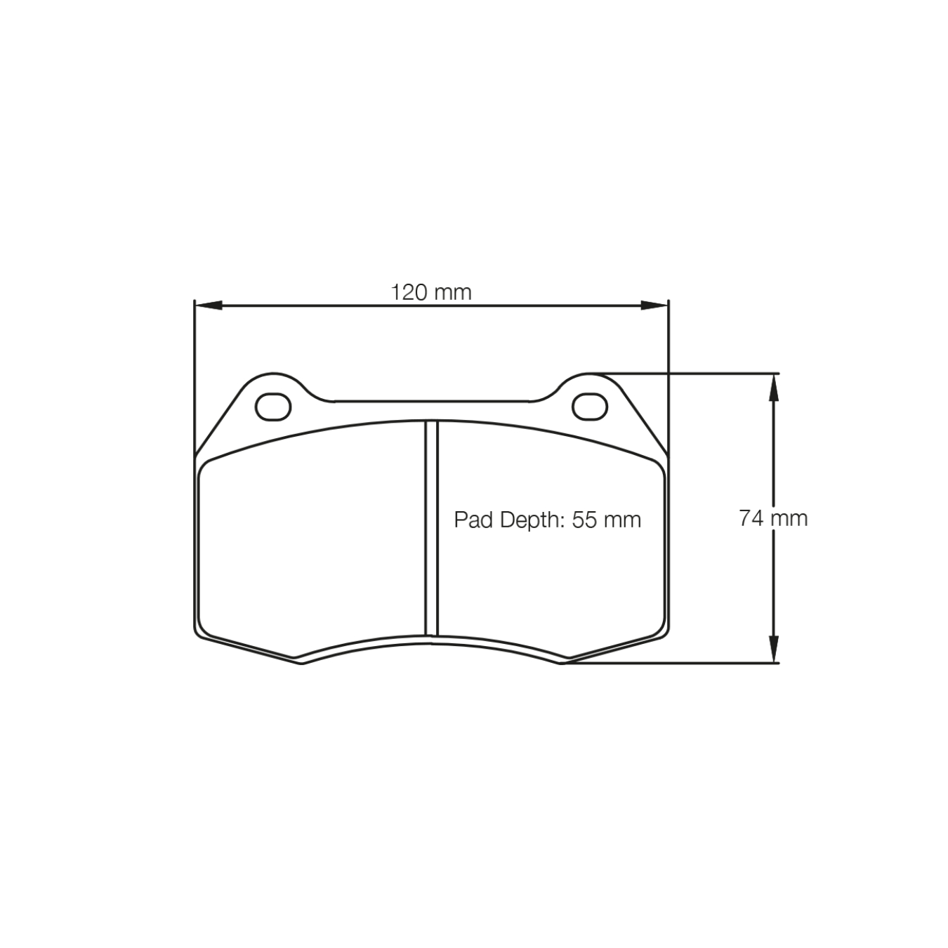 Plaquettes de Frein PAGID Forme 1427 Composé RSL29
