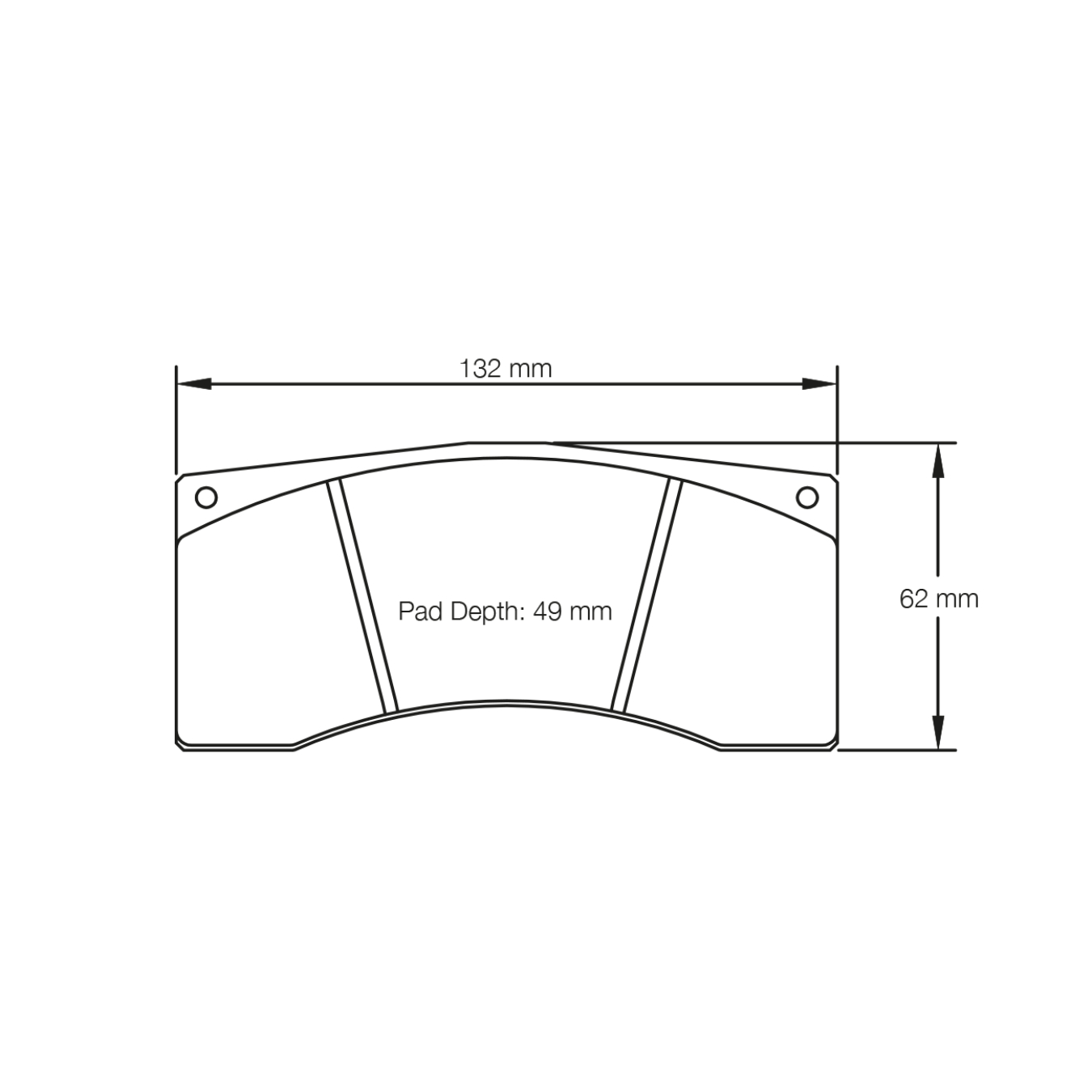 Plaquettes de Frein PAGID Forme 1595 Composé RST2E