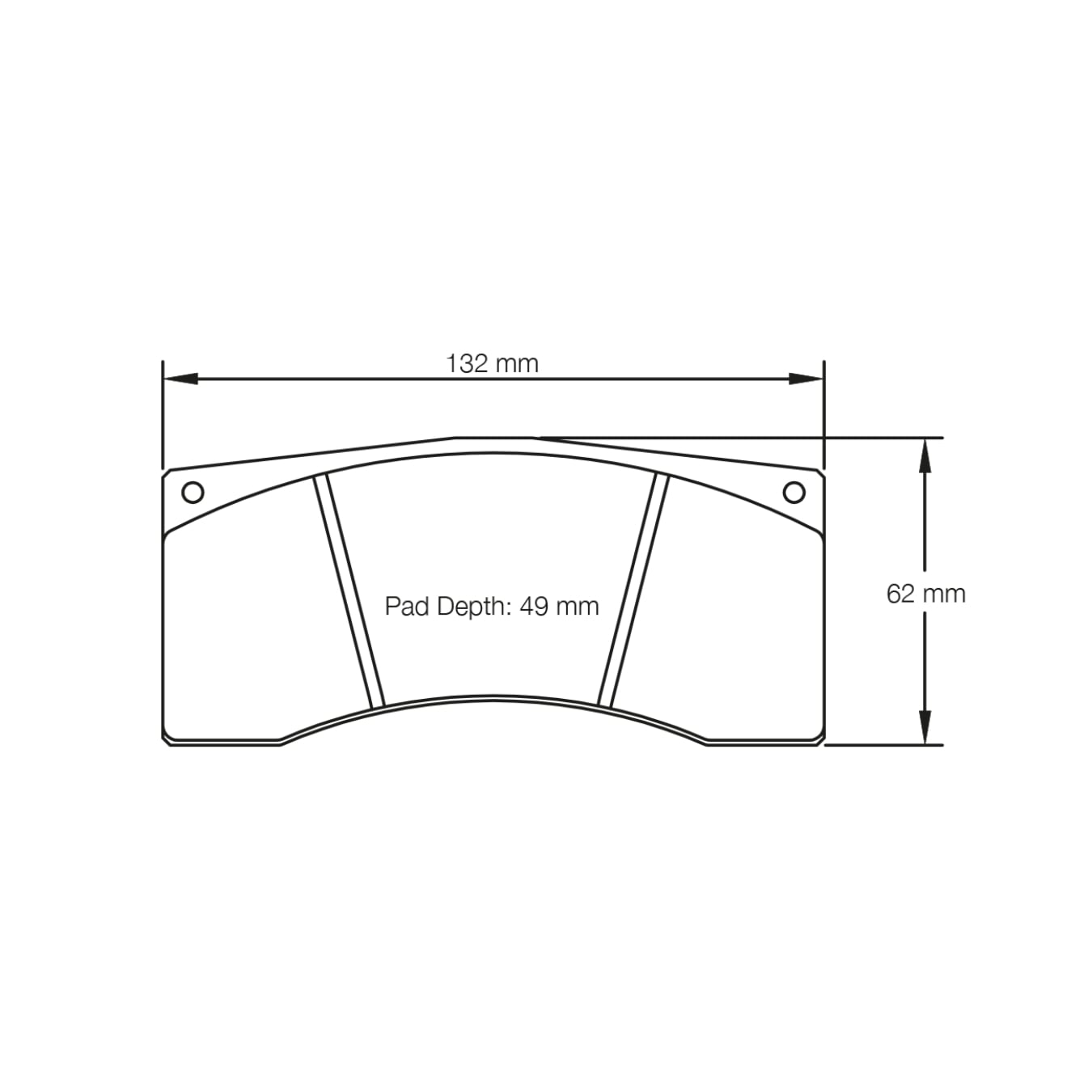 Plaquettes de Frein PAGID Forme 1607 Composé RSL29