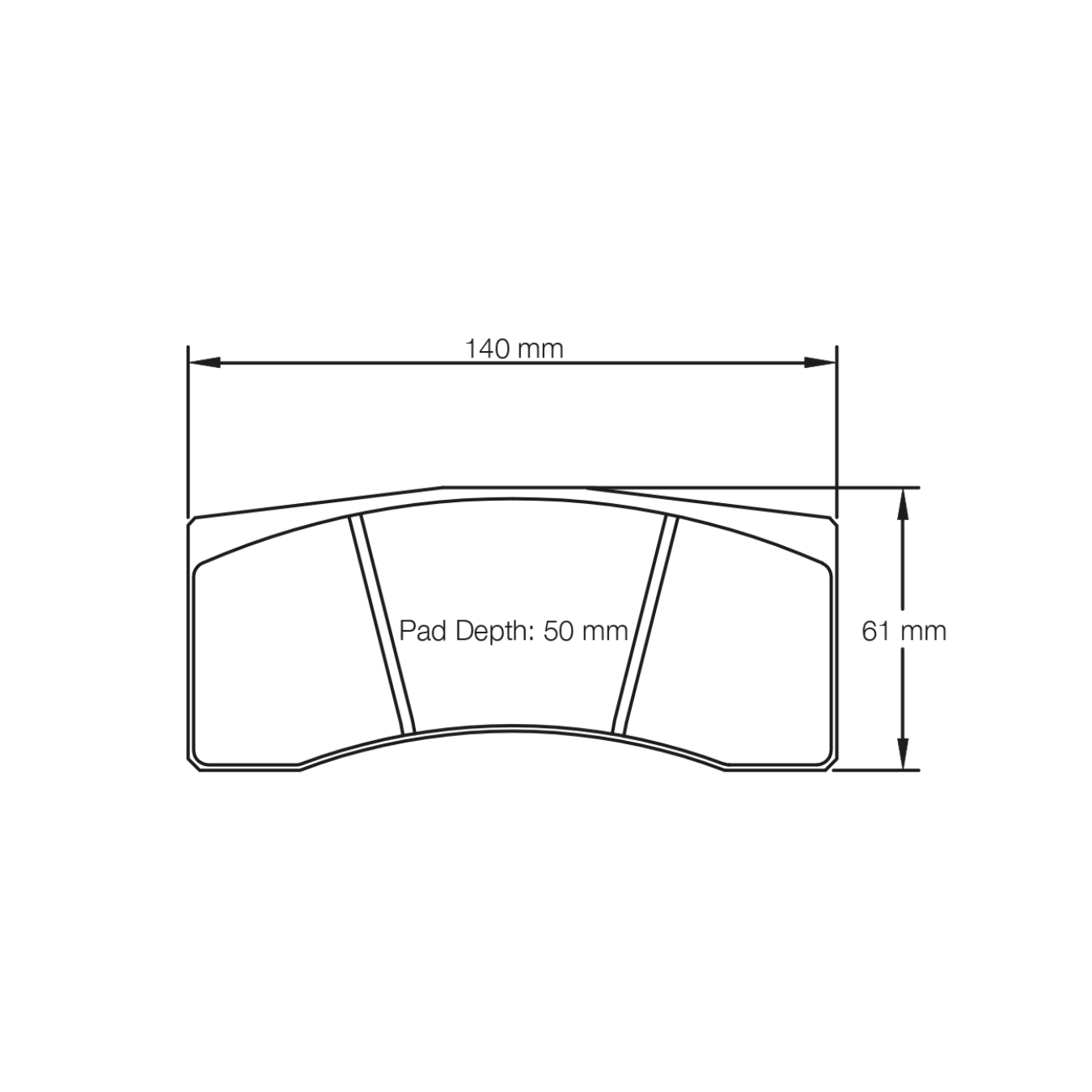 Plaquettes de Frein PAGID Forme 1619 Composé RSL1