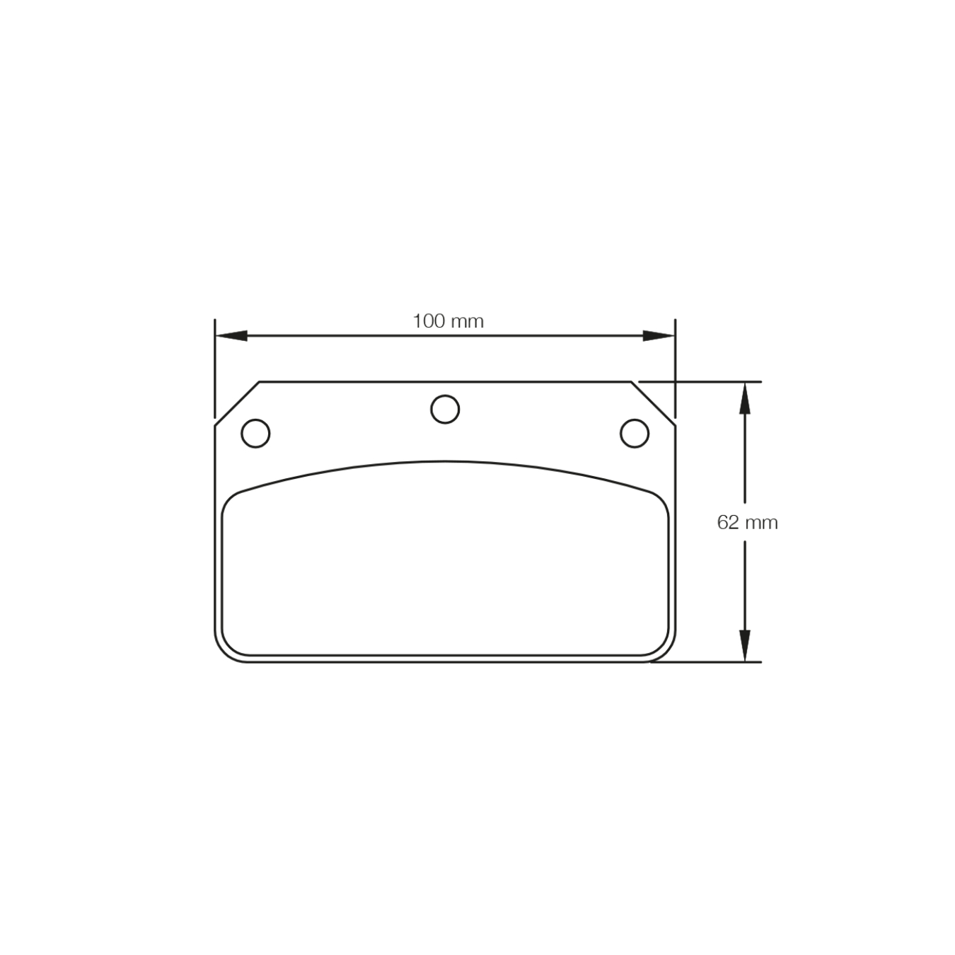 Plaquettes de Frein PAGID Forme 1796 Composé RSL29