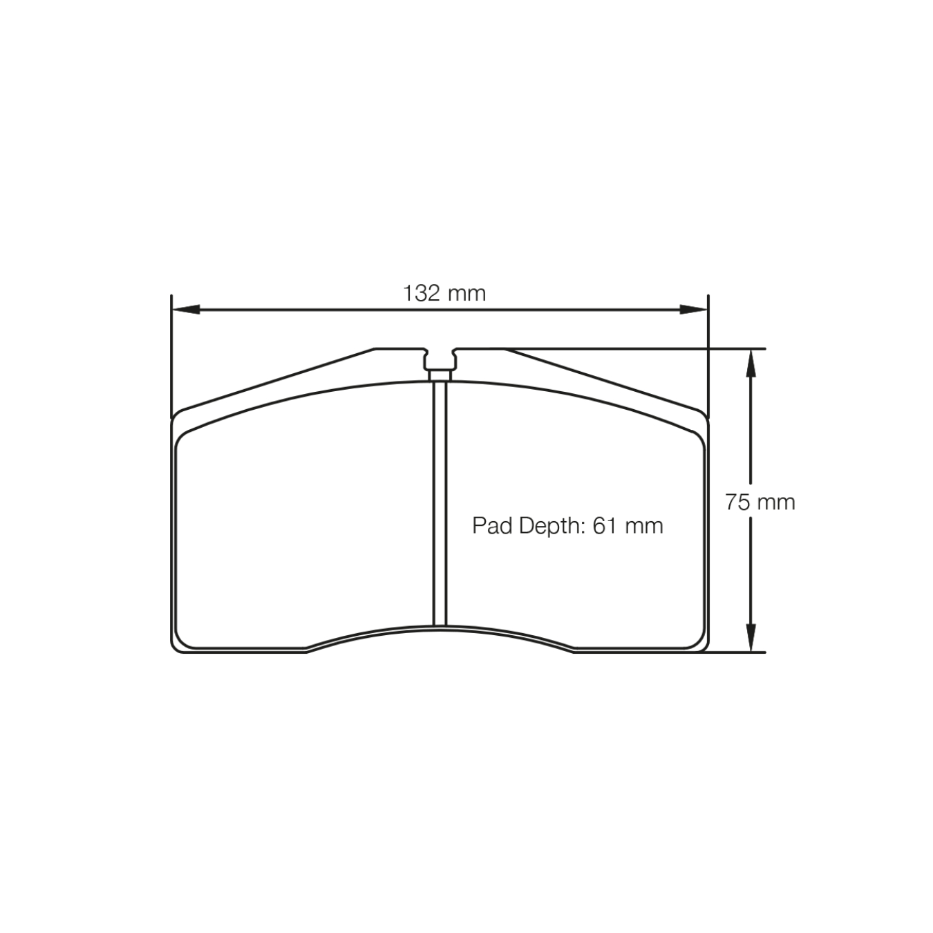 Plaquettes de Frein PAGID Forme 1842 Composé RST3