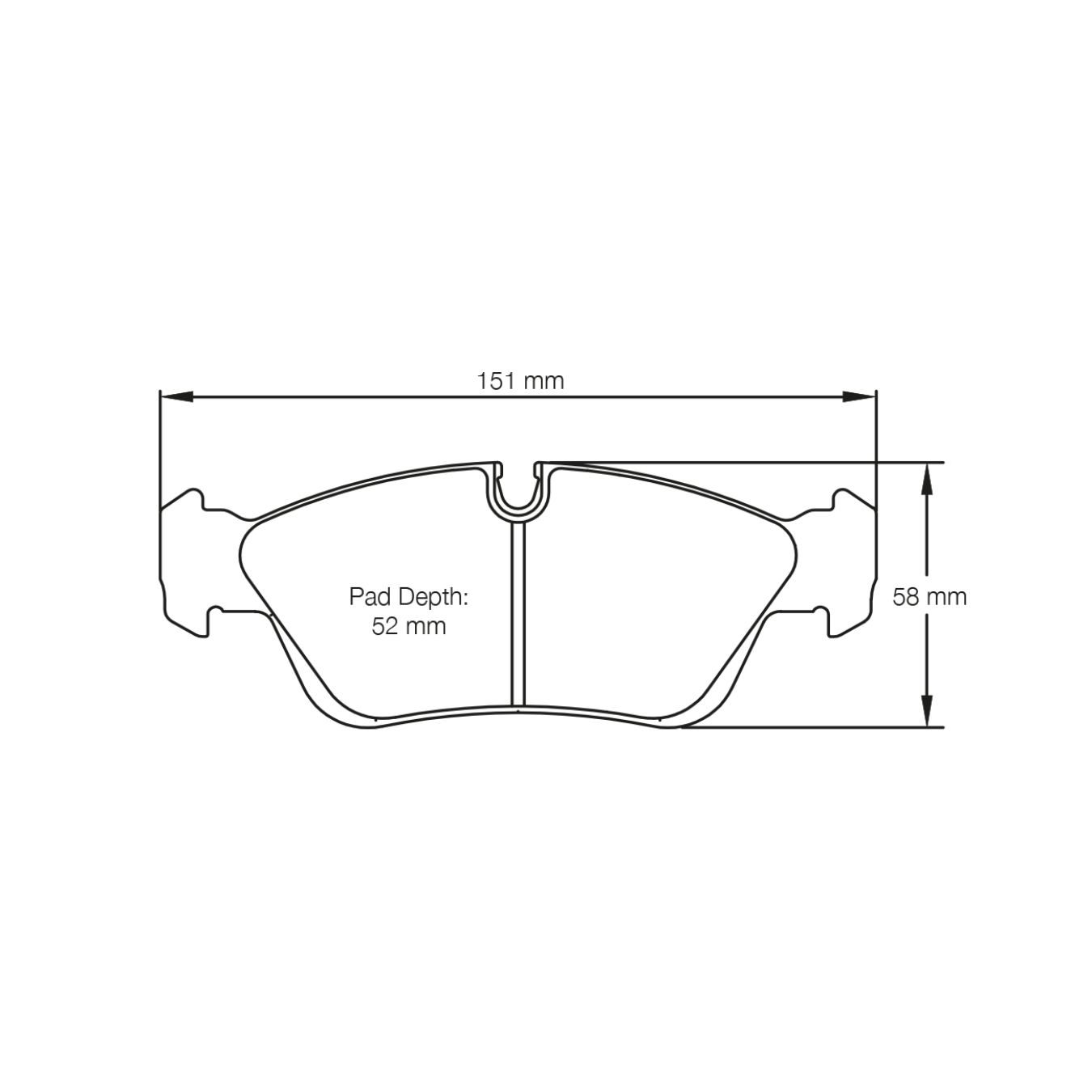 Plaquettes de Frein PAGID Forme 2180 Composé RSL29