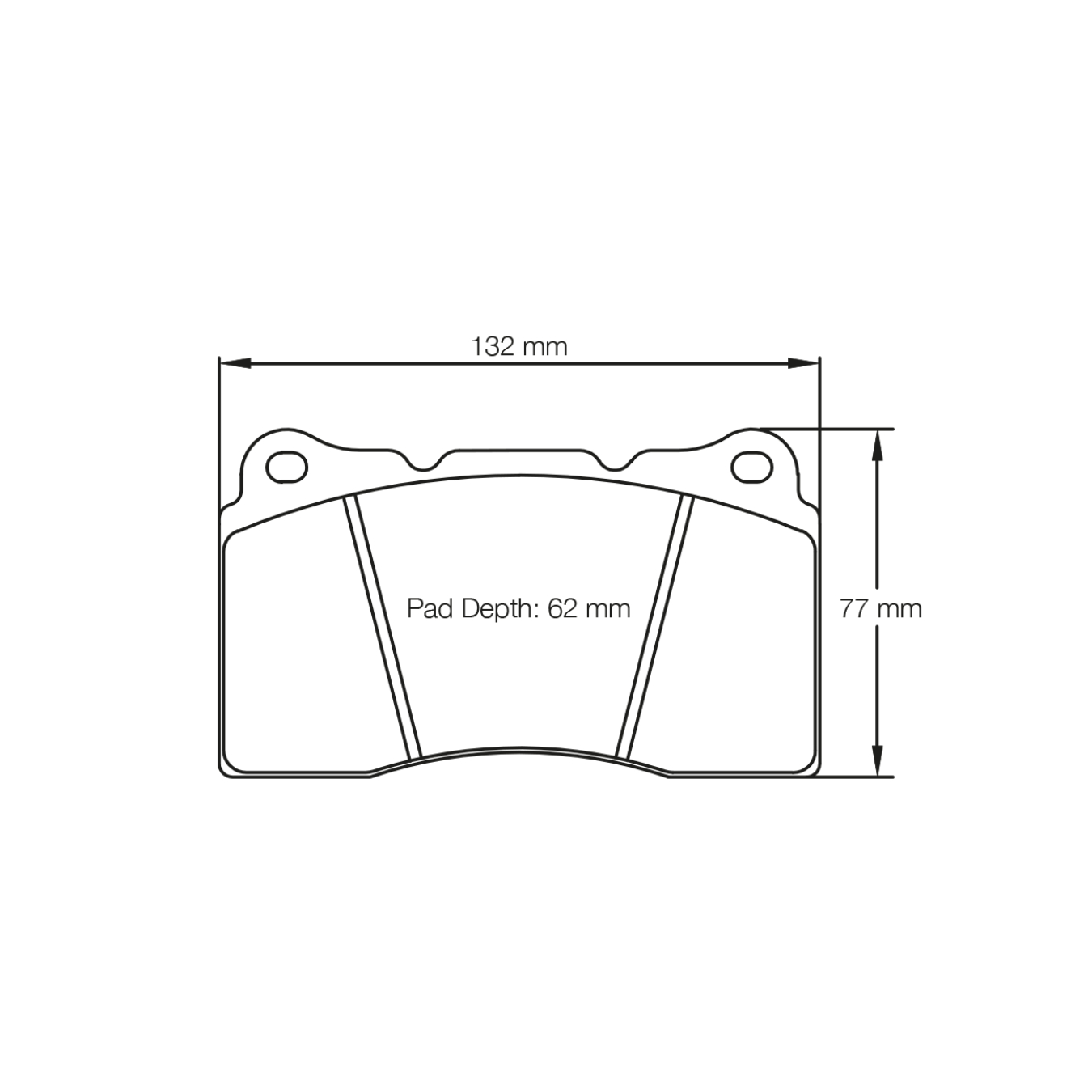 Plaquettes de Frein PAGID Forme 2487 Composé RSL1