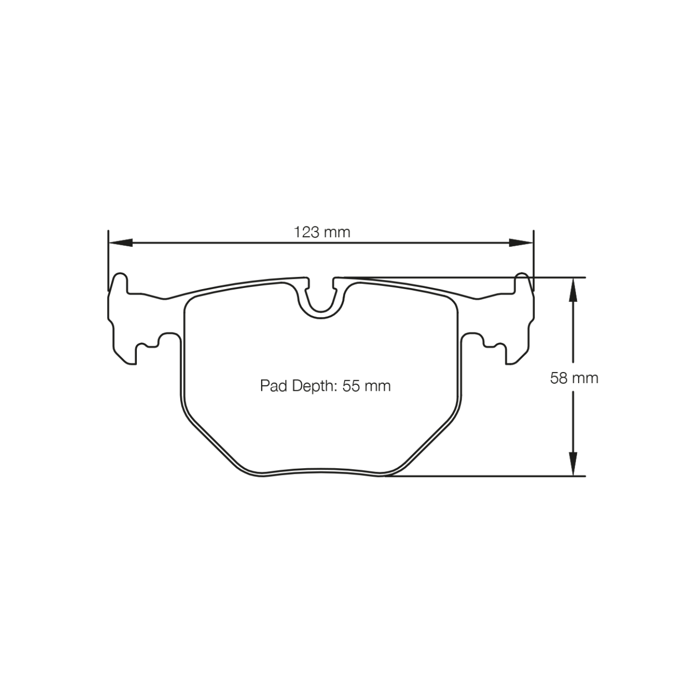 Plaquettes de Frein PAGID Forme 2685 Composé RSL29