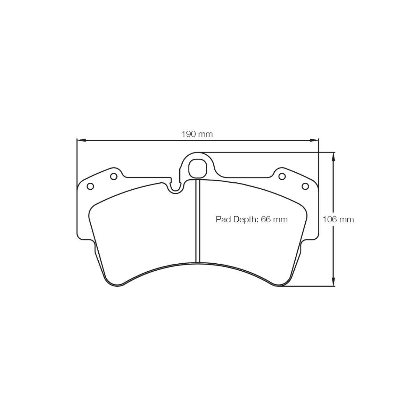 Plaquettes de Frein PAGID Forme 2845 Composé RSL29