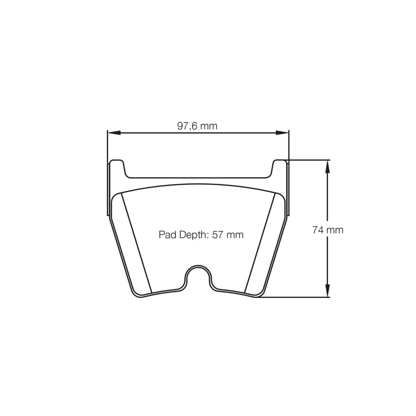 Plaquettes de Frein PAGID Forme 2931 Composé RSL1
