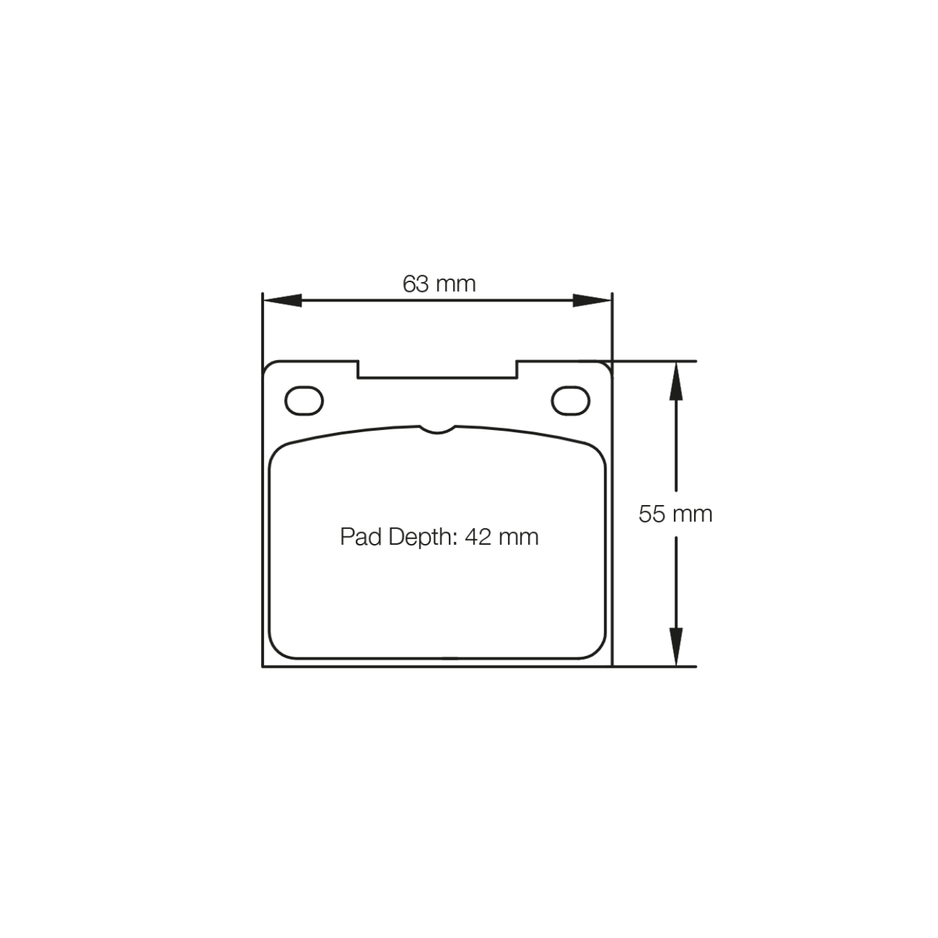 Plaquettes de Frein PAGID Forme 3102 Composé RS42