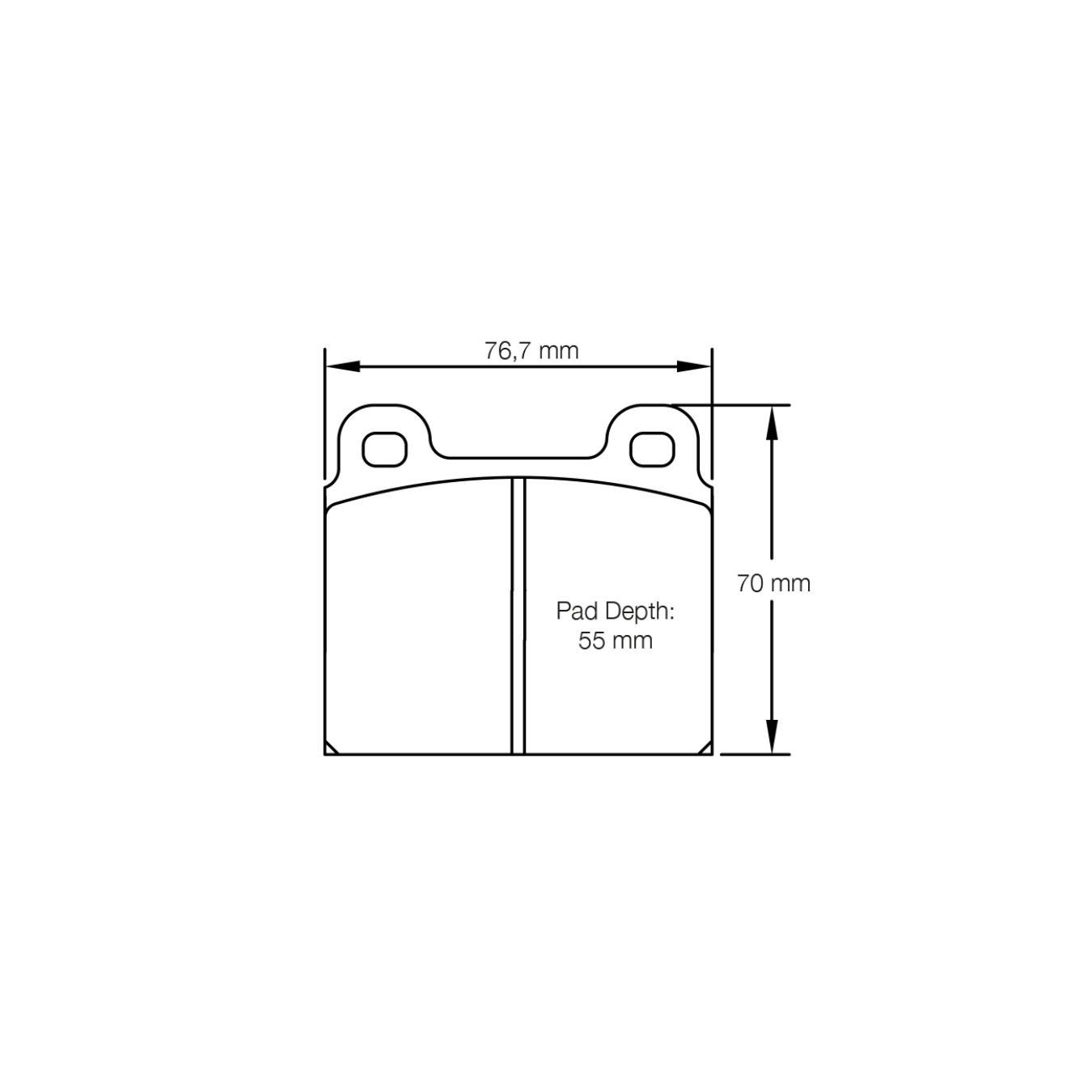 Plaquettes de Frein PAGID Forme 4501 Composé RSL29