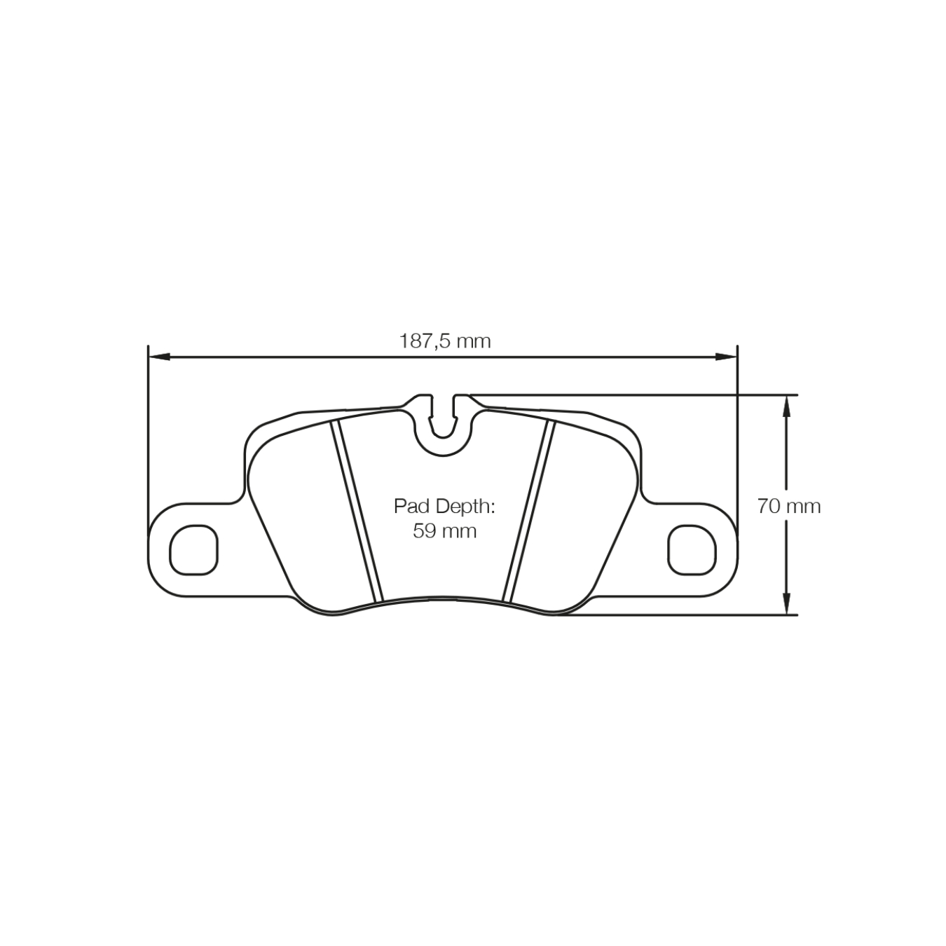 Plaquettes de Frein PAGID Forme 4909 Composé RSC1
