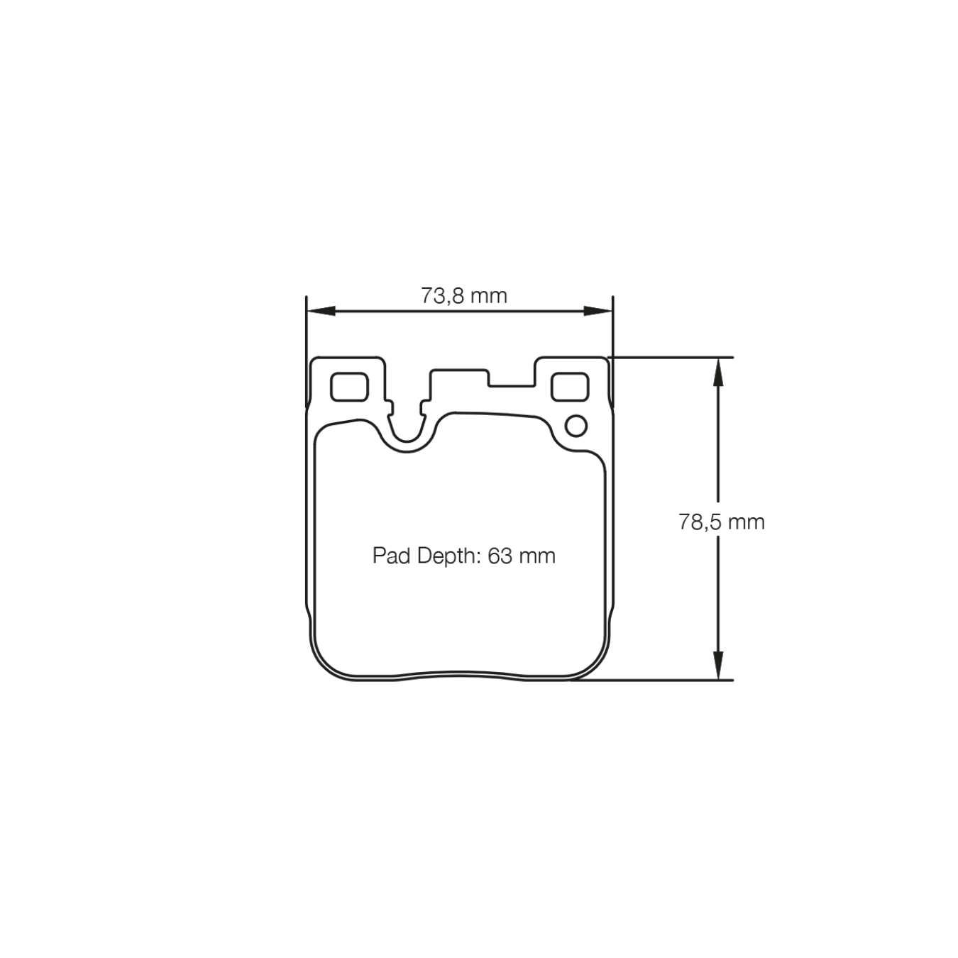 Plaquettes de Frein PAGID Forme 4933 Composé RSL1