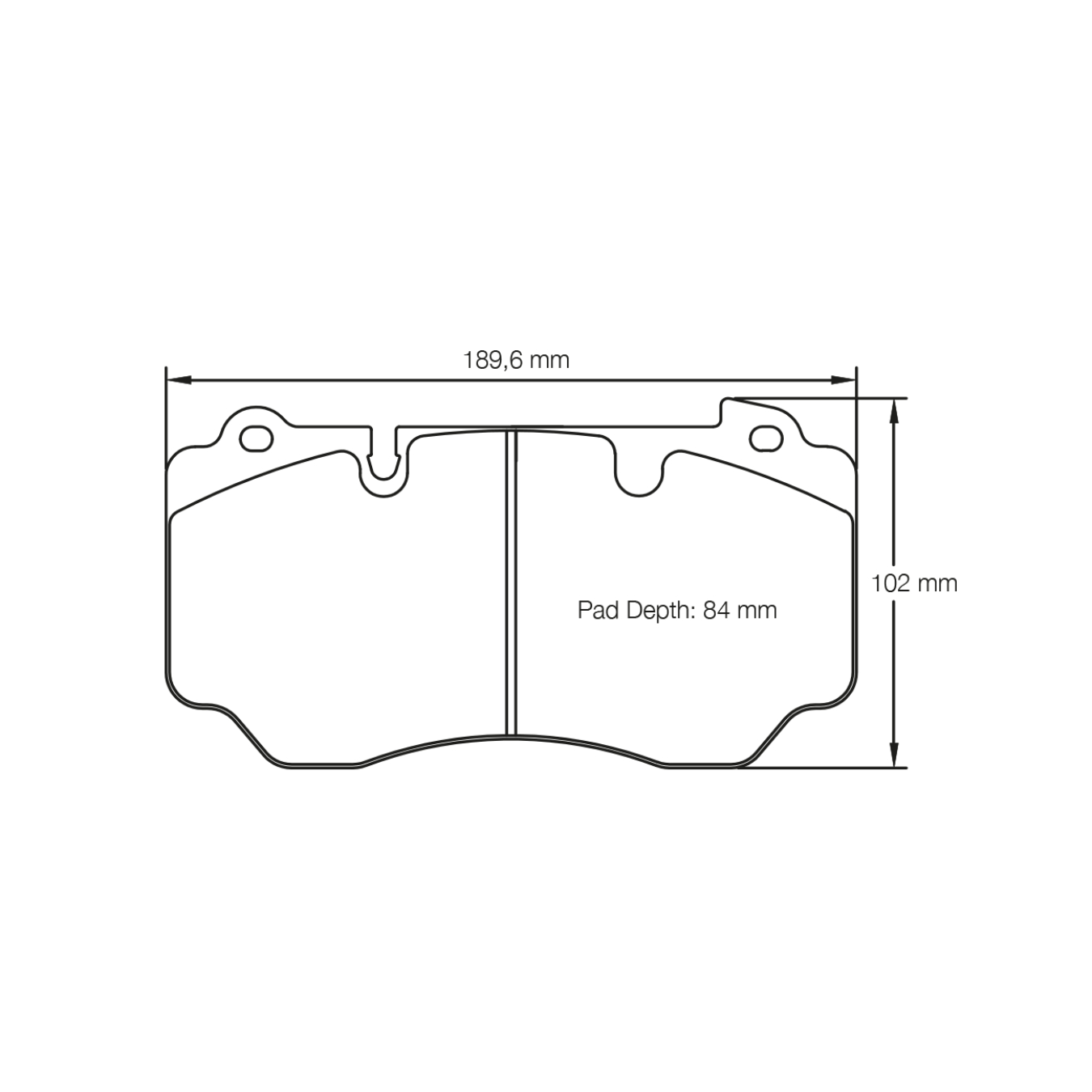 Plaquettes de Frein PAGID Forme 4941 Composé RSC1