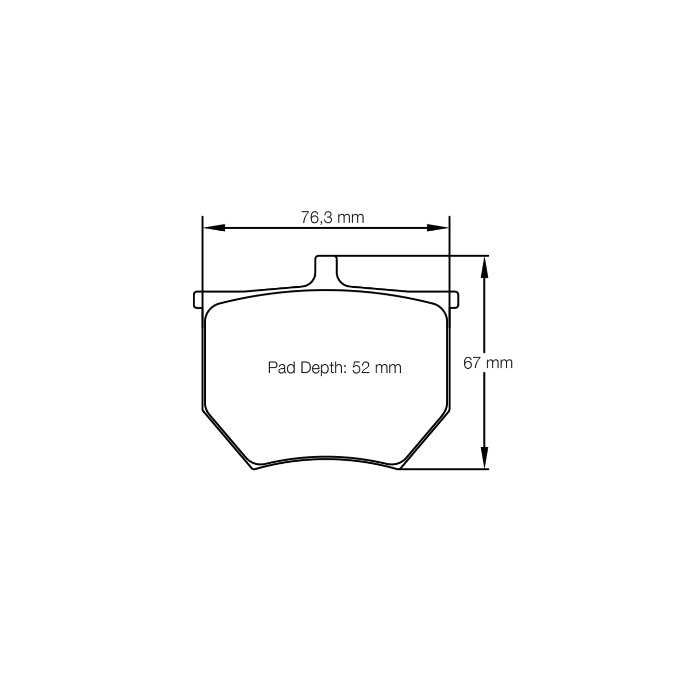 Plaquettes de Frein PAGID Forme 8040 Composé RSH42