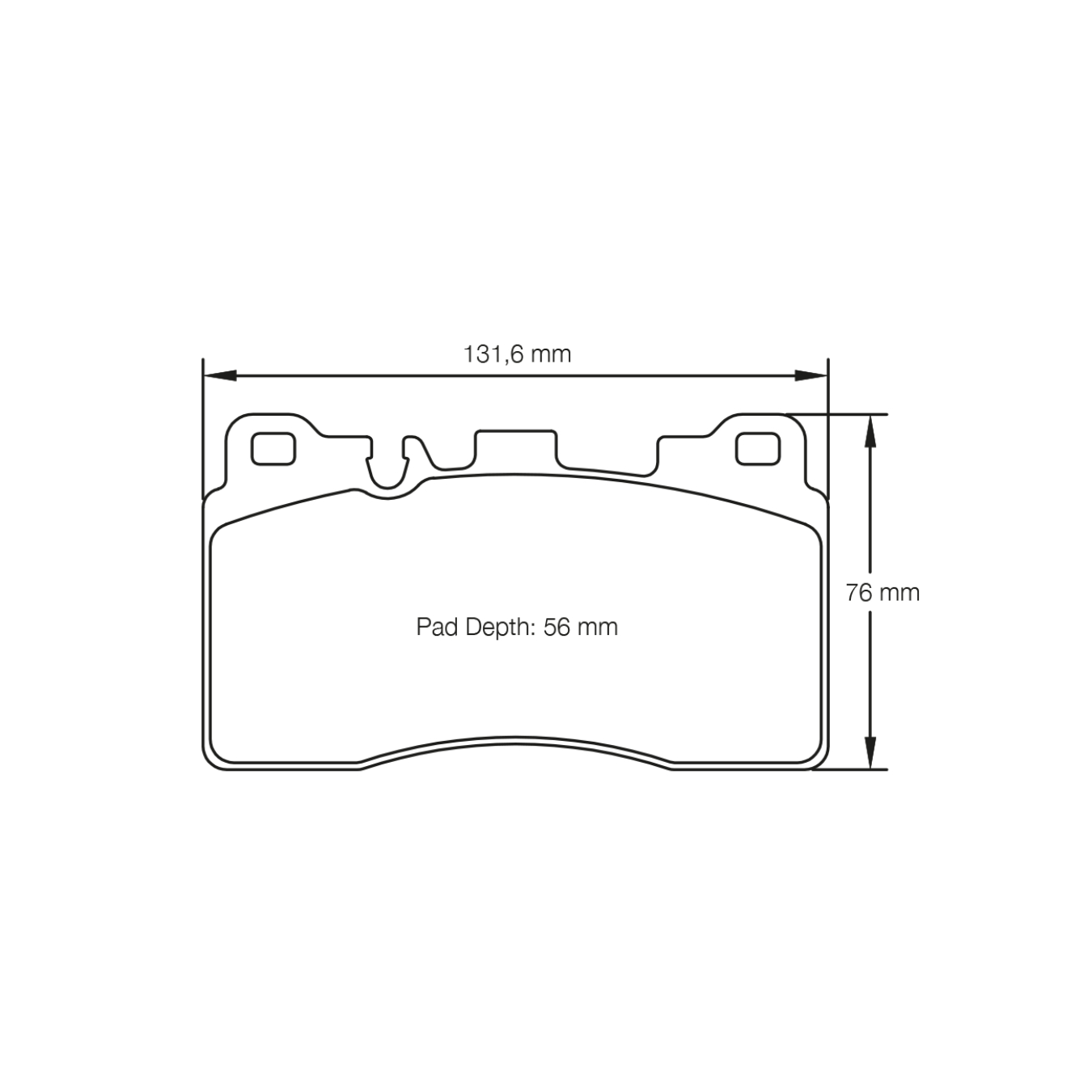 Plaquettes de Frein PAGID Forme 8089 Composé RSC1