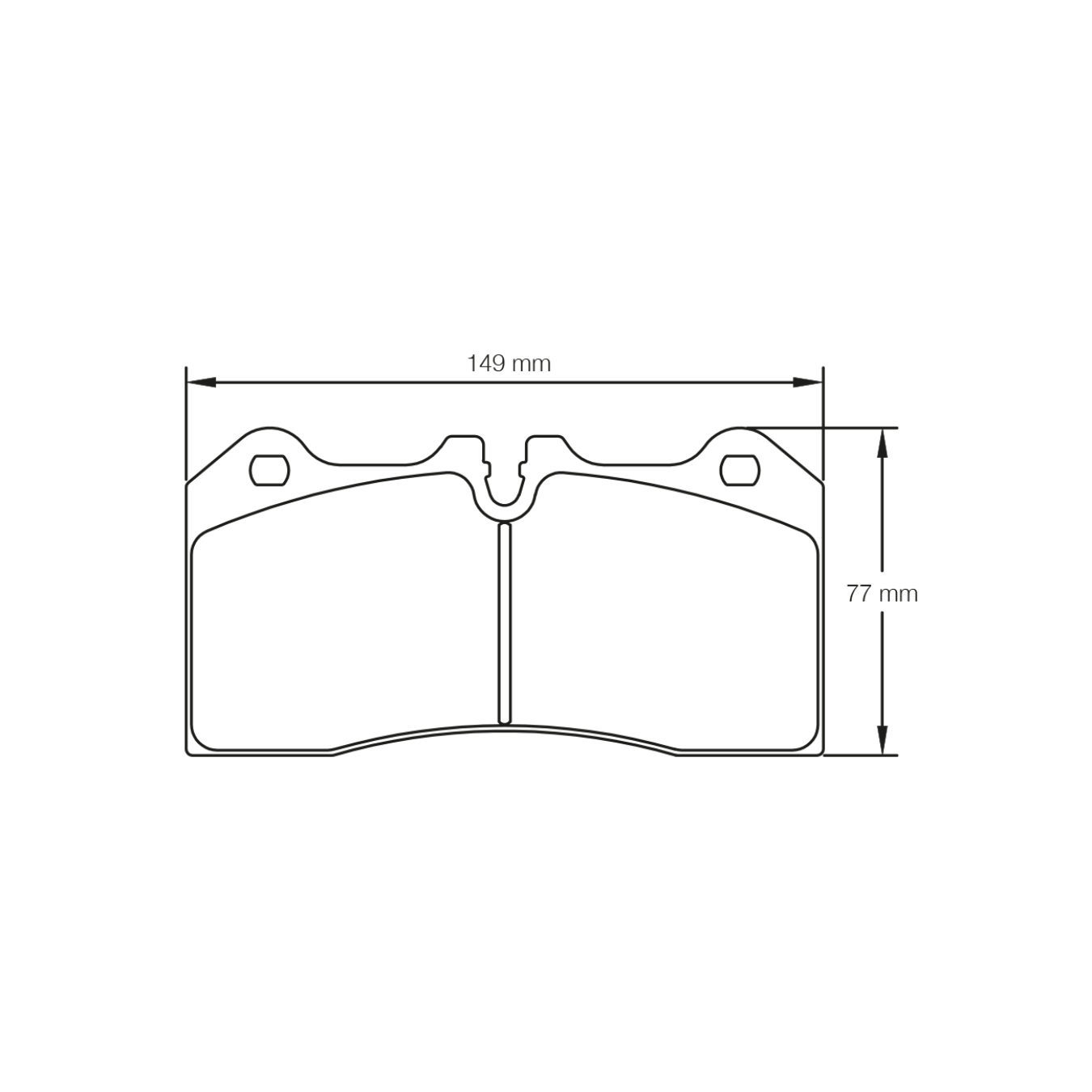 Plaquettes de Frein PAGID Forme 8187 Composé RSC1