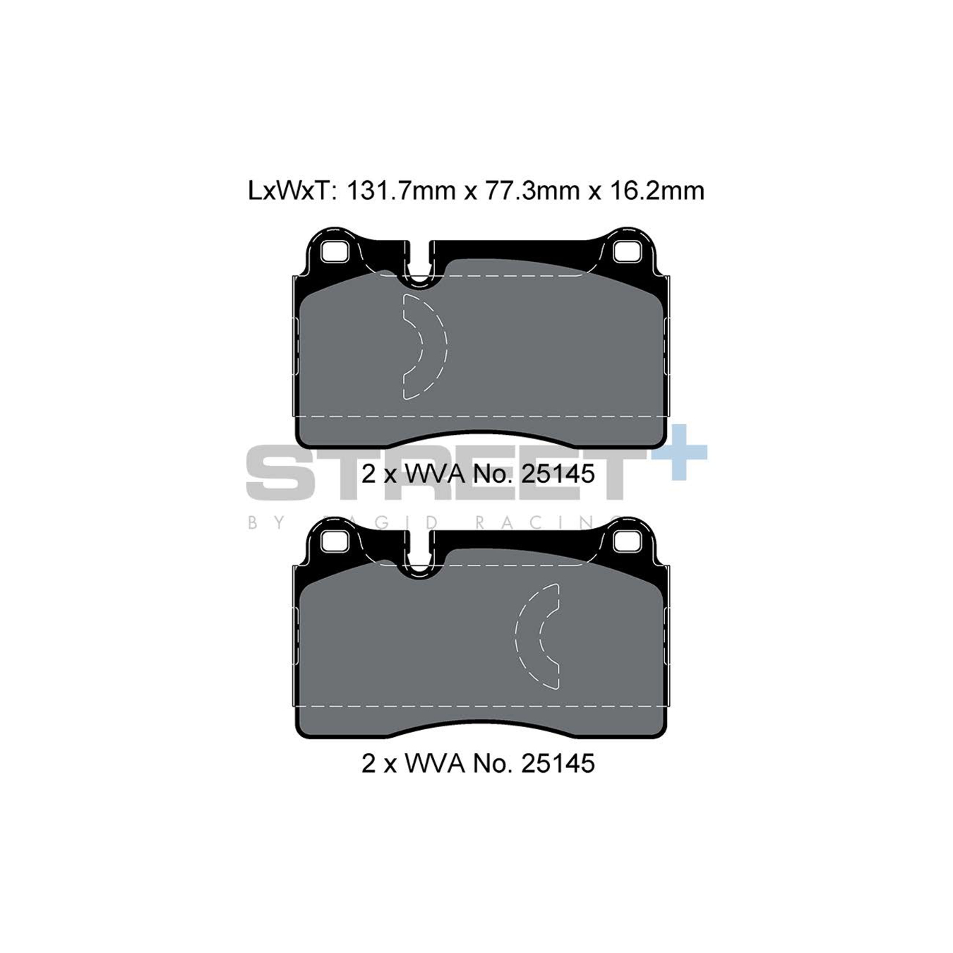PAGID STREET Plus Brake Pads T8198 | ON ORECA Store