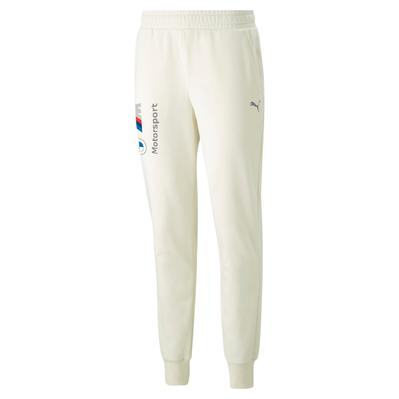 Pantalon BMW MOTORSPORT Puma Essential blanc pour homme
