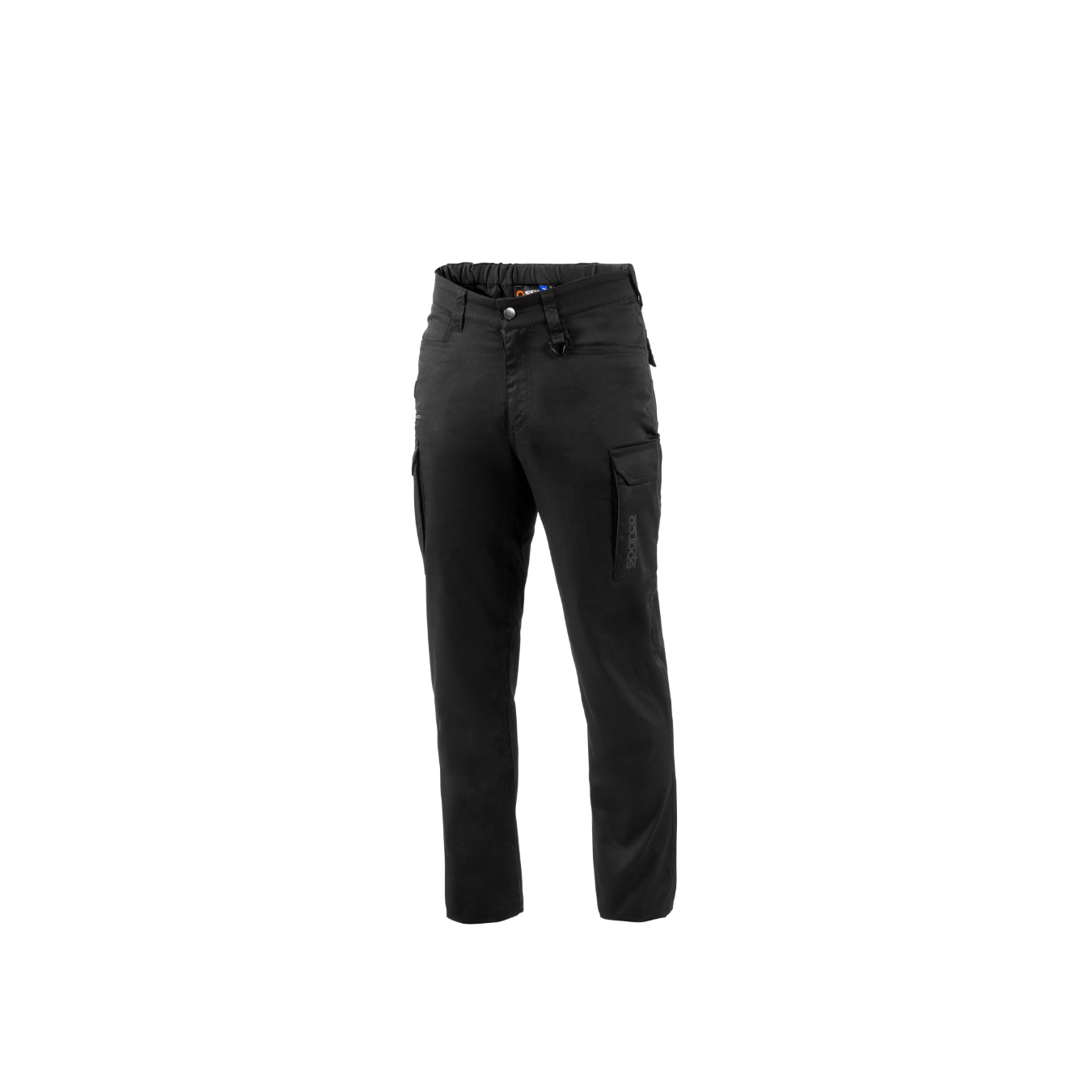 Pantalon Cargo mécanicien SPARCO en coton Noir