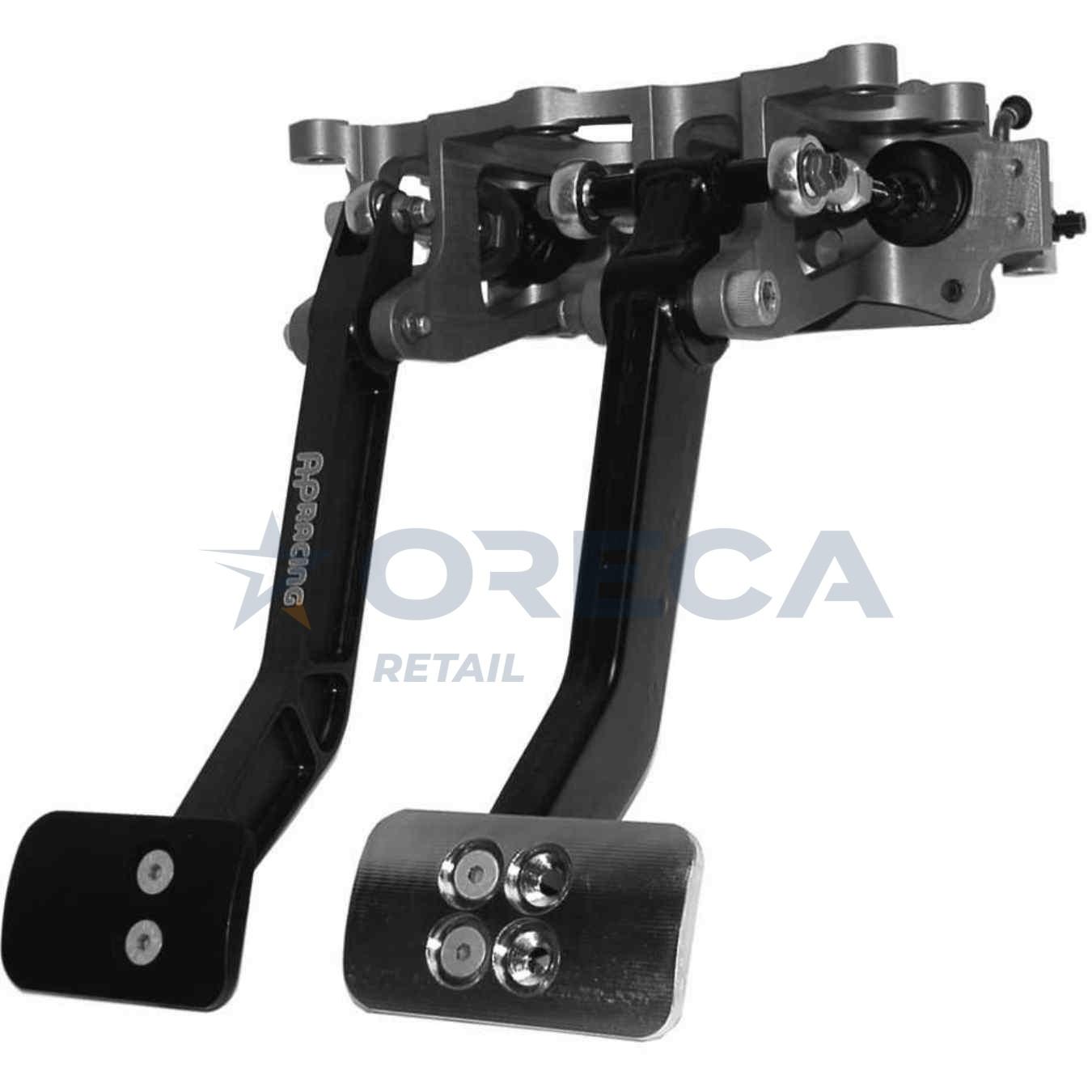 Pédalier AP Racing CP5517-1 2 pédales alu suspendu push