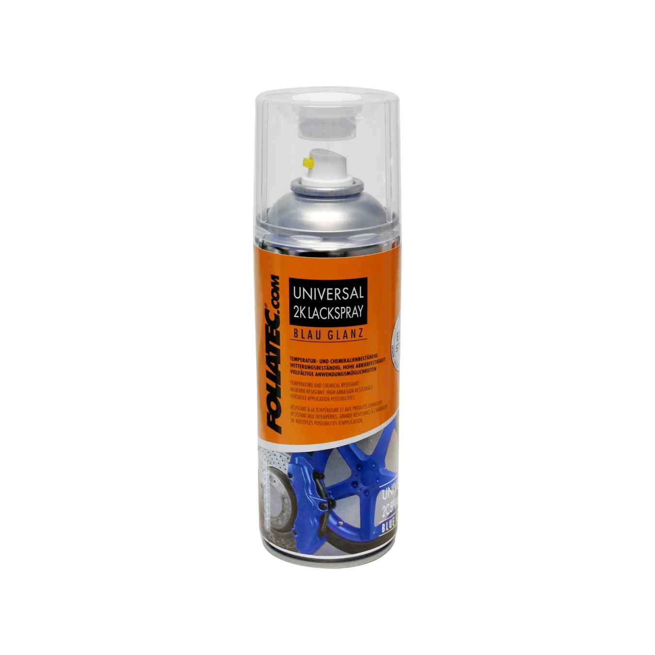 Peinture FOLIATEC Aérosol 2C pour Etrier de Frein Bleu 400ML