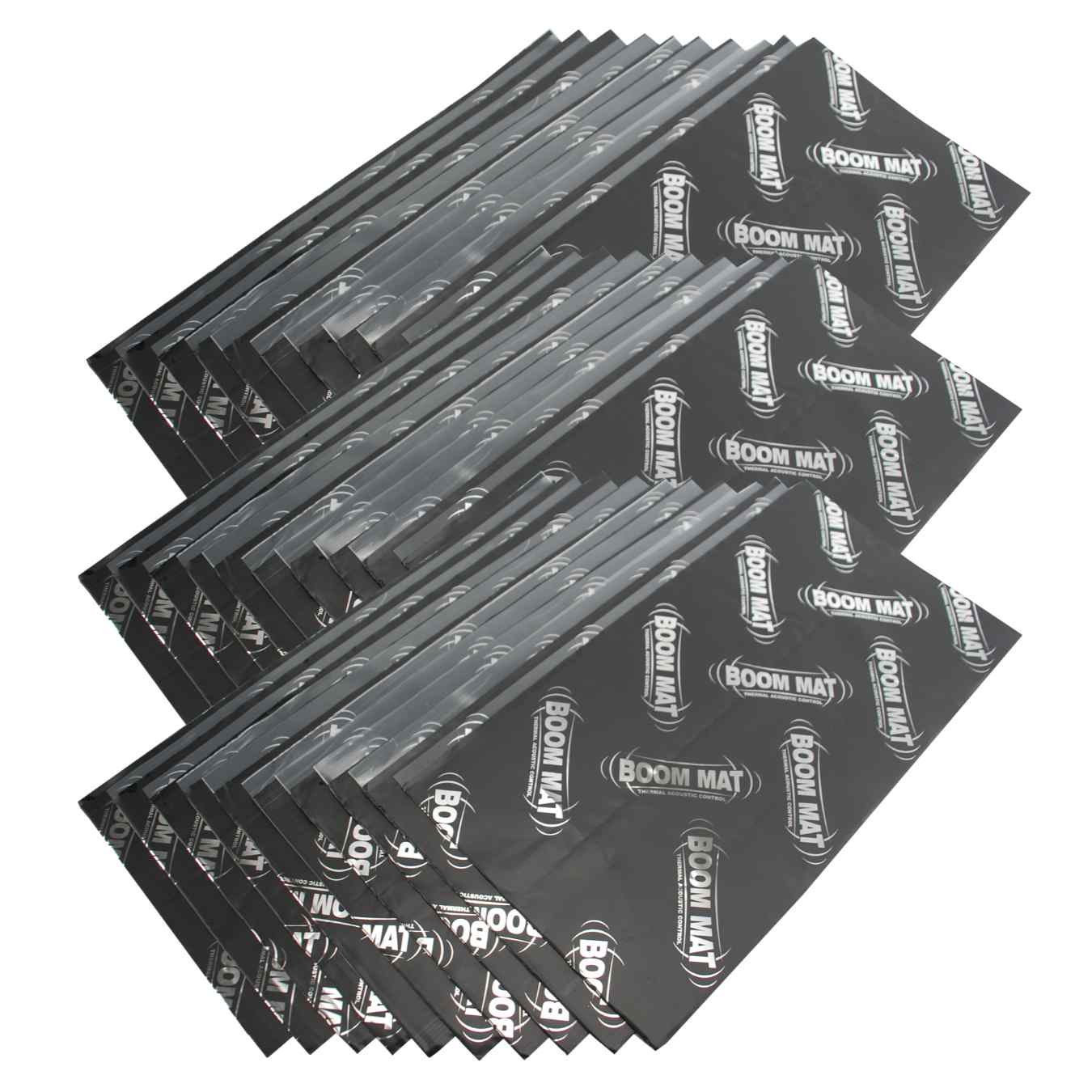 Plaques anti-vibration 61 cm x 32 cm x 2 mm (30) DEI 50214