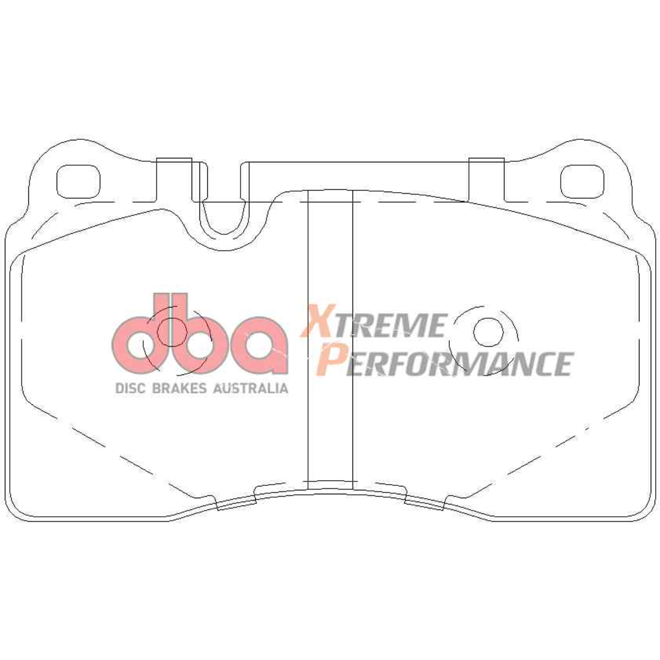 Plaquettes de frein arrières homologuées R90 DBA Extreme Performance DB2228XP