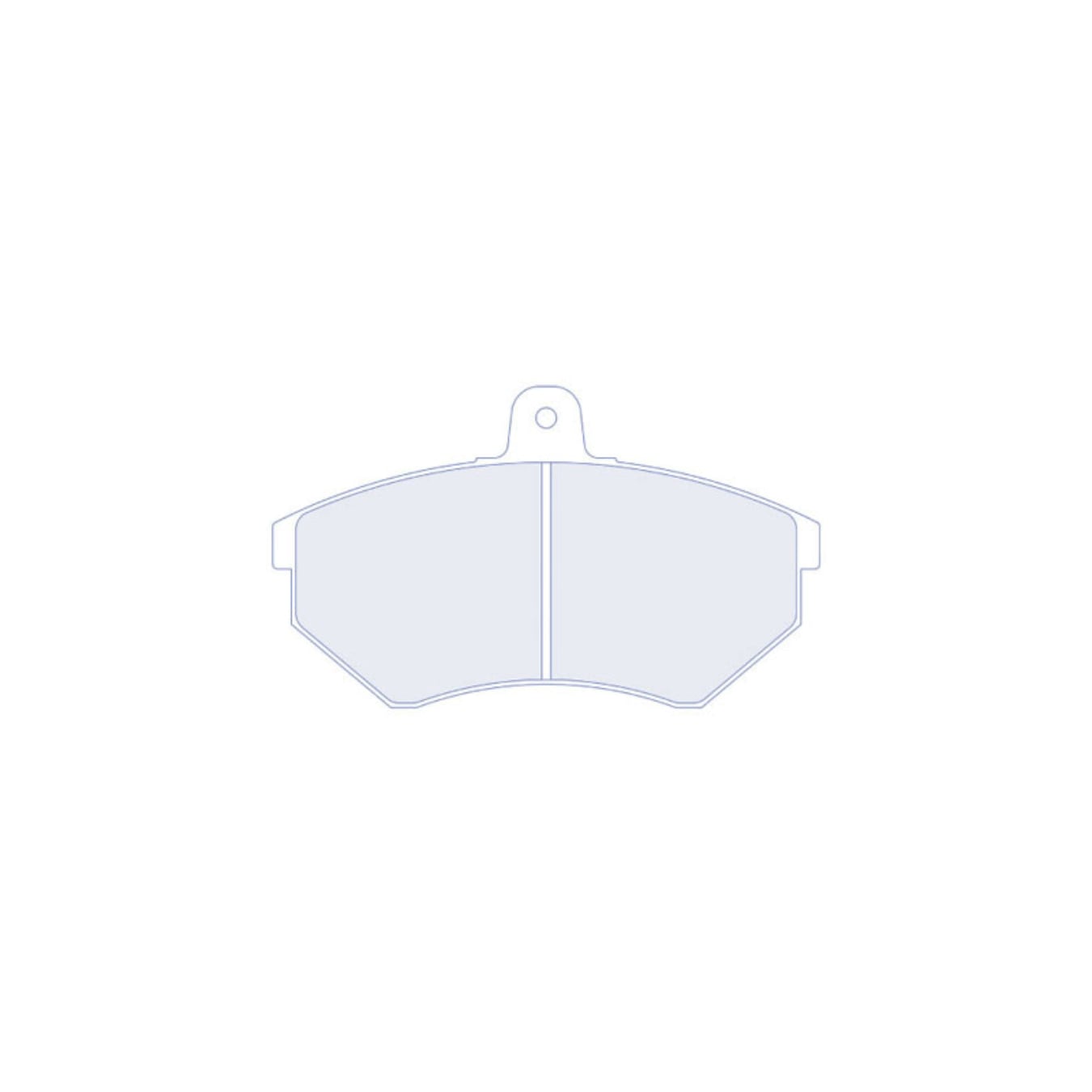 Plaquettes de frein CL Brakes 4011 RC8R 118 mm x 69,5 mm x 16 mm