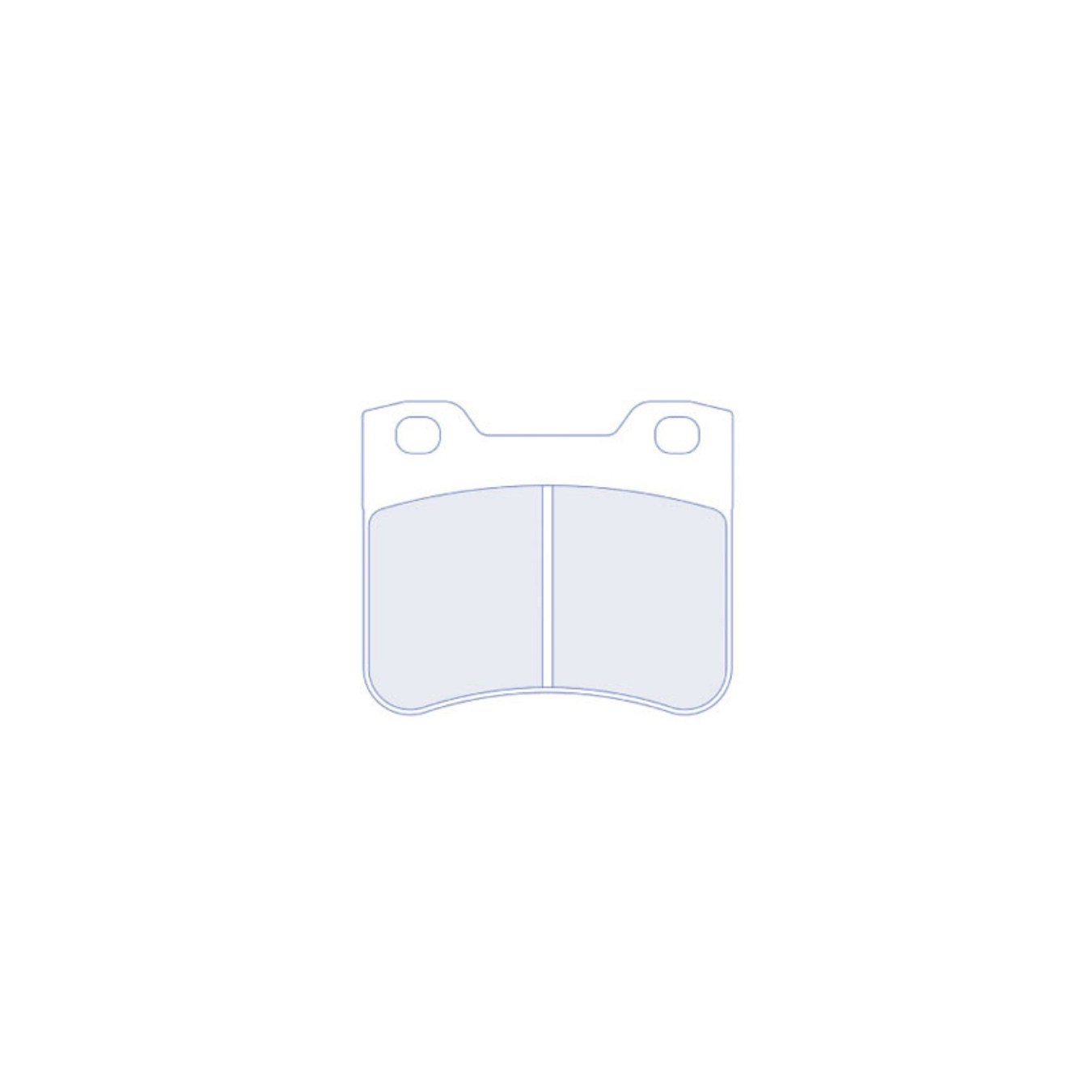 Plaquettes de frein CL Brakes 4013 RC6 71,4 mm x 60,5 mm x 17 mm