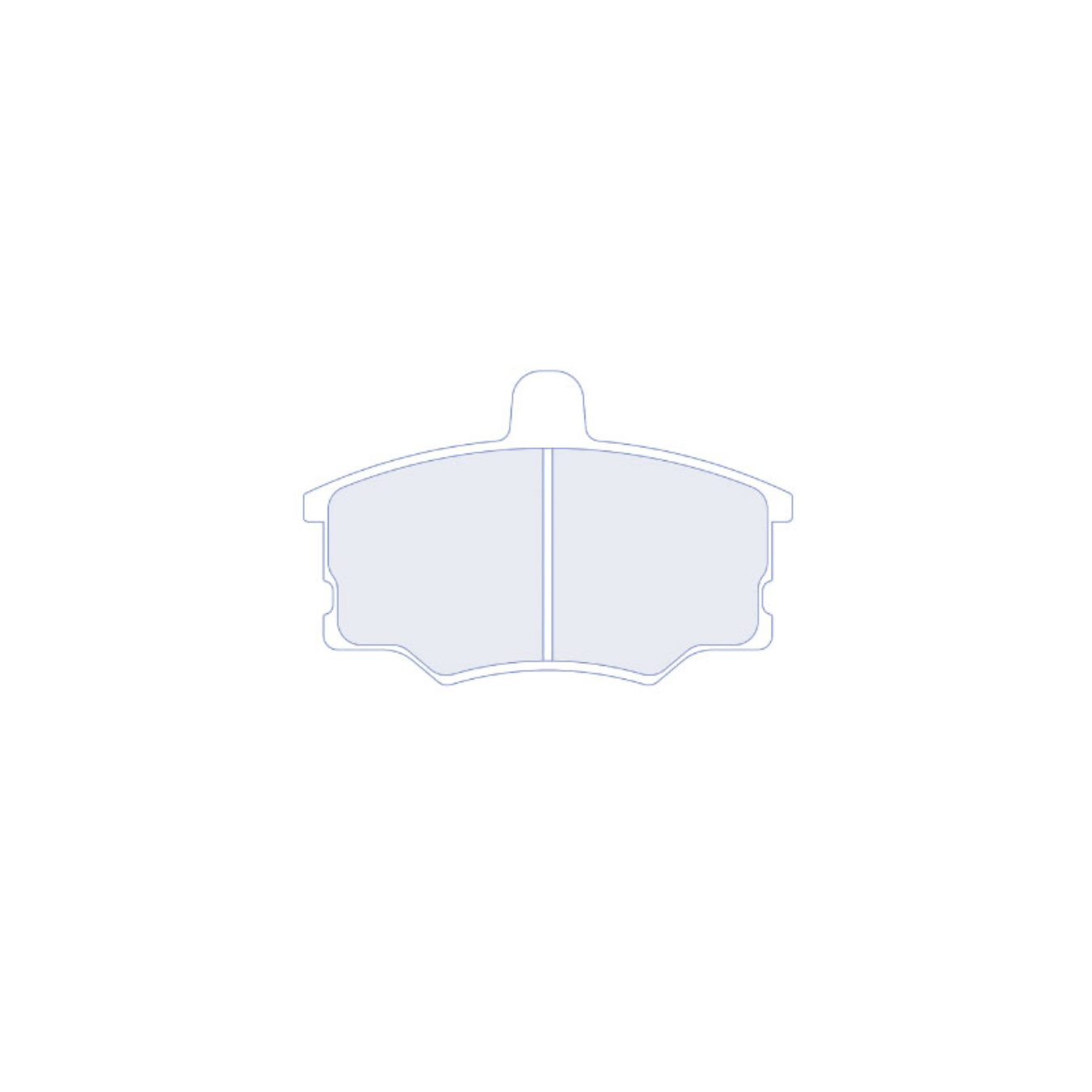 Plaquettes de frein CL Brakes 4028 RC5 103,3 mm x 66,5 mm x 16,7 mm