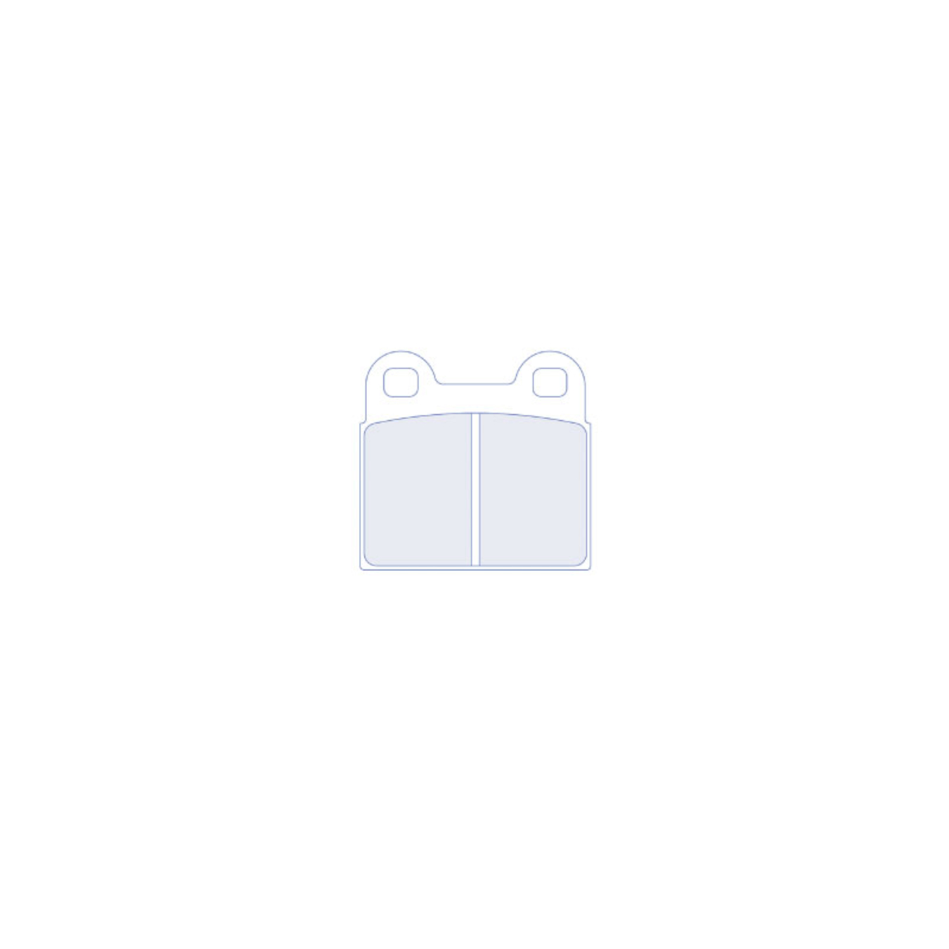 Plaquettes de frein CL Brakes 4056 RC5 55,7 mm x 53 mm x 15 mm