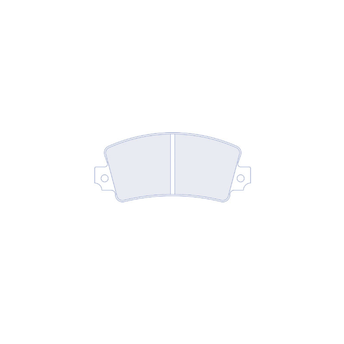 Plaquettes de frein CL Brakes 4062T15 RC6 108 mm x 48,5 mm x 15 mm