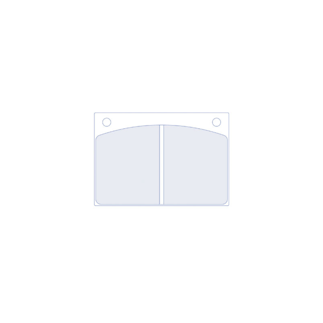 Plaquettes de frein CL Brakes 4063 RC6 98 mm x 68 mm x 19 mm