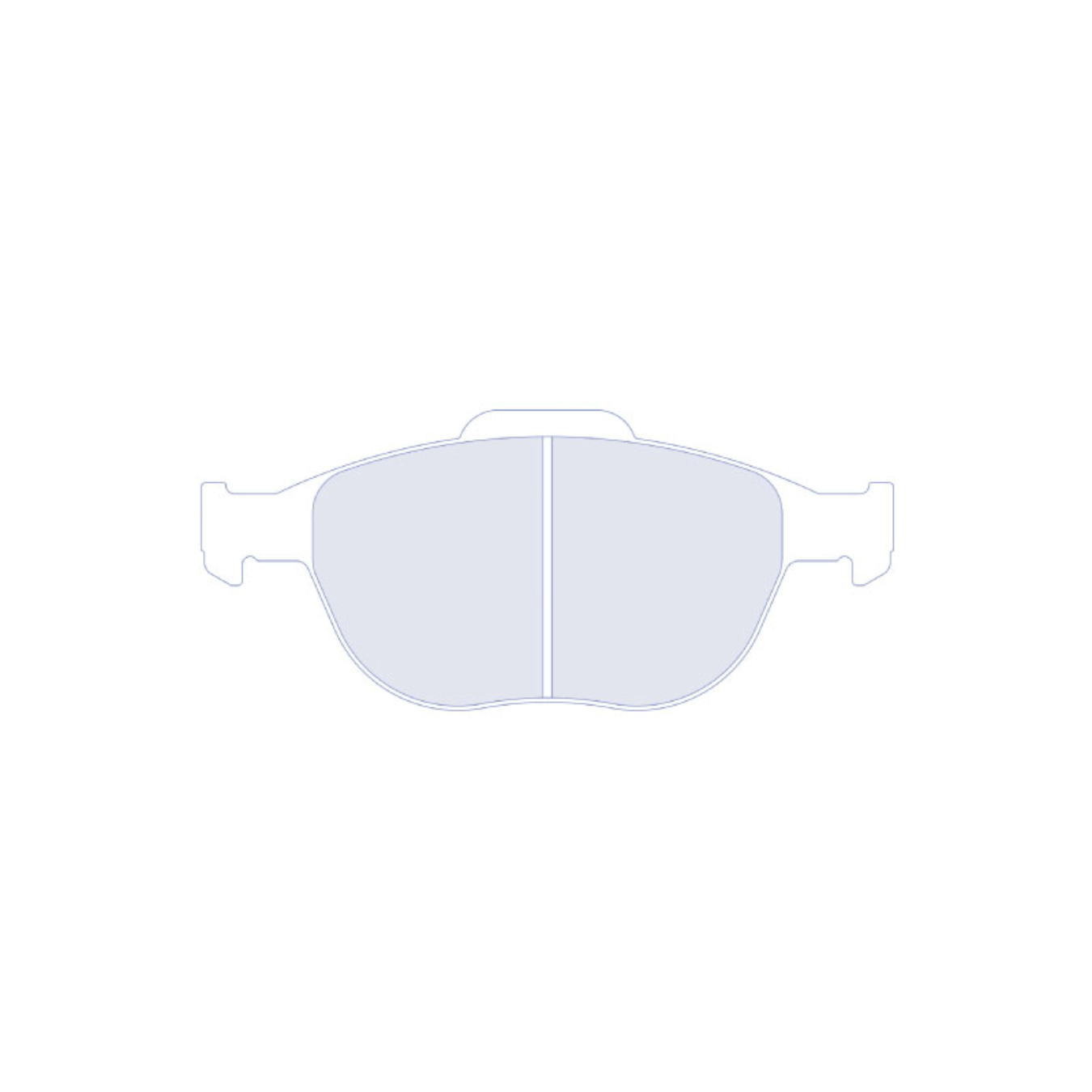 Plaquettes de frein CL Brakes 4121 RC5 154,8 mm x 67,3 mm x 17,5 mm