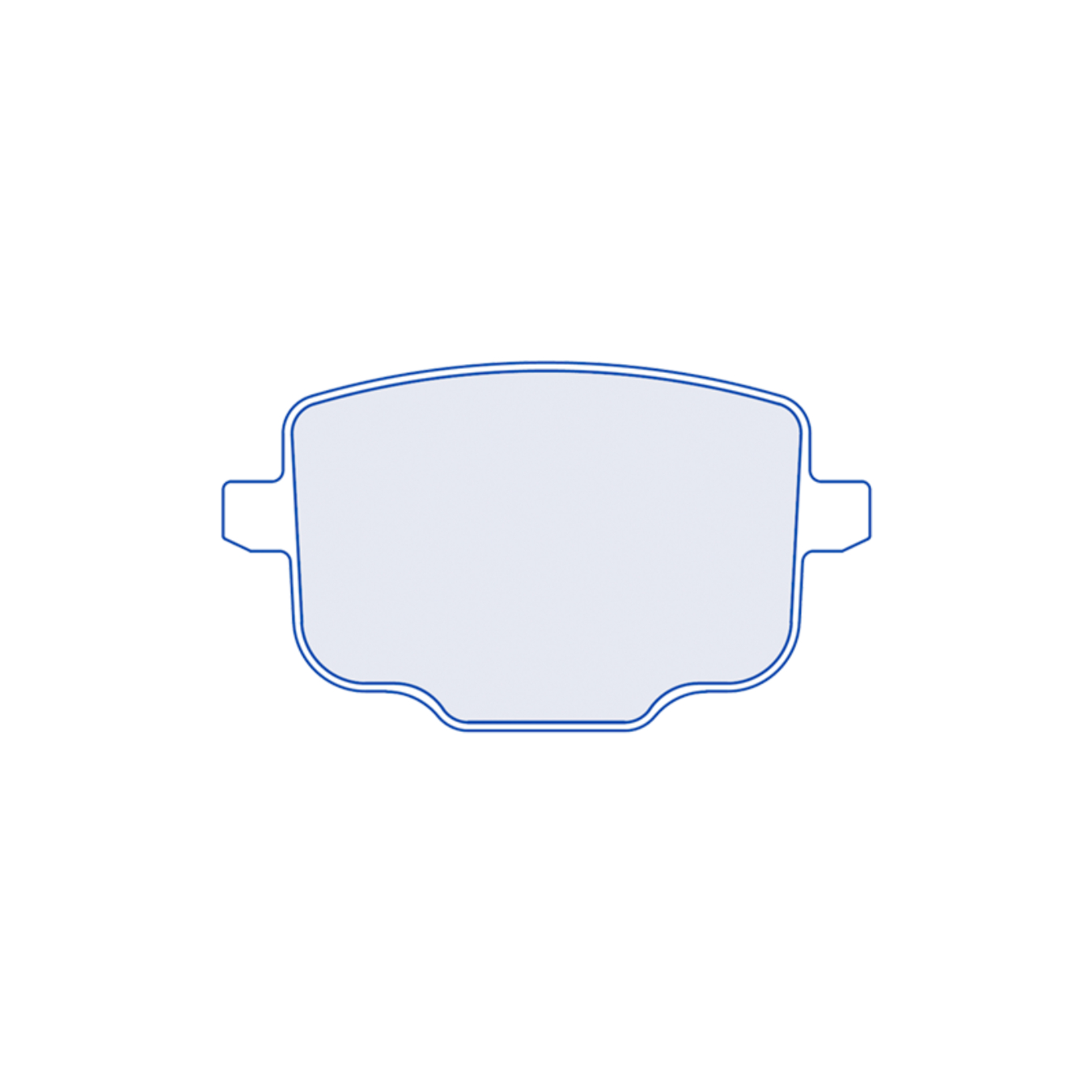 Plaquettes de frein CL Brakes 4222 RC6 116 mm x 66 mm x 17 mm