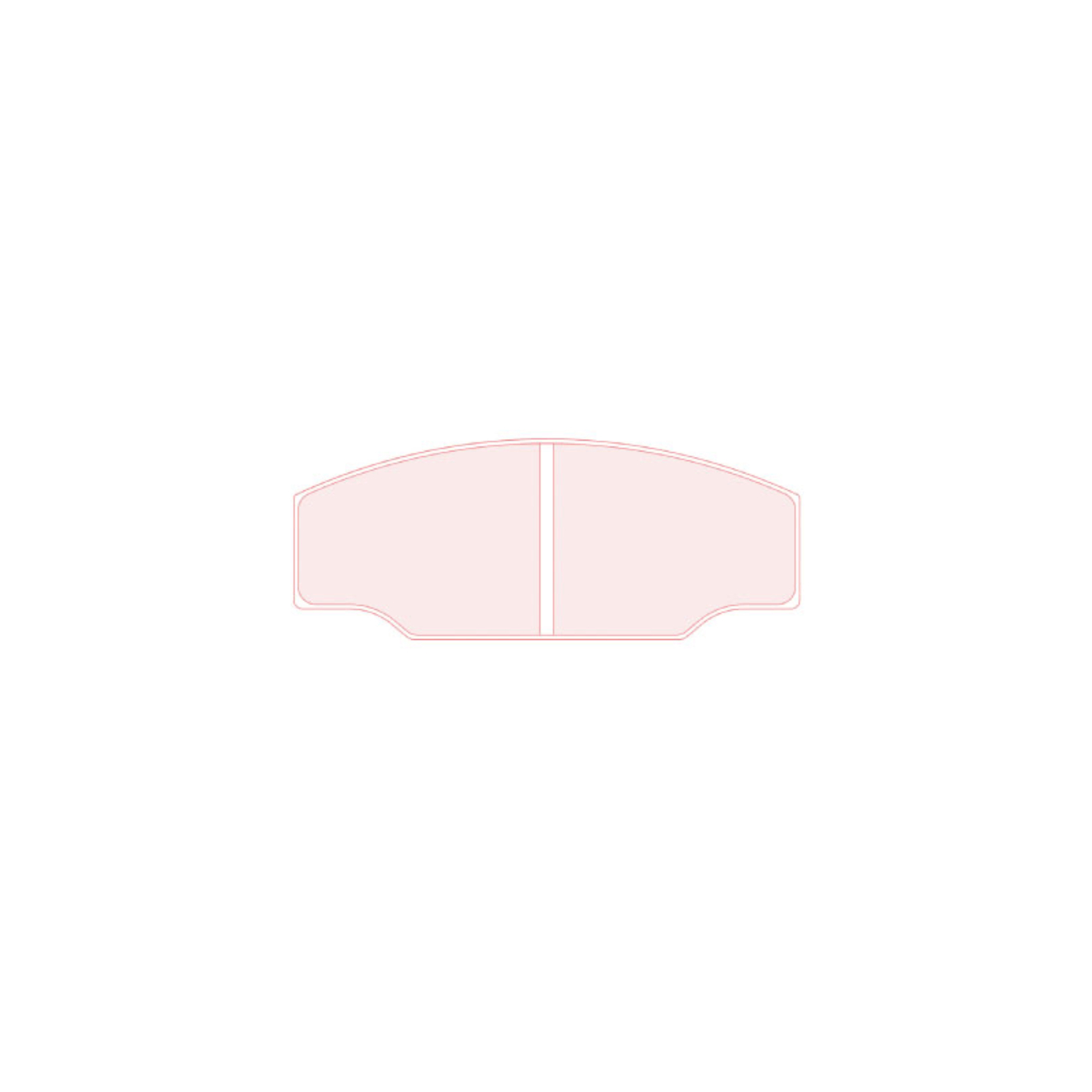 Plaquettes de frein CL Brakes 5003W43T16 RC8R 112,6 mm x 45,1 mm x 16 mm