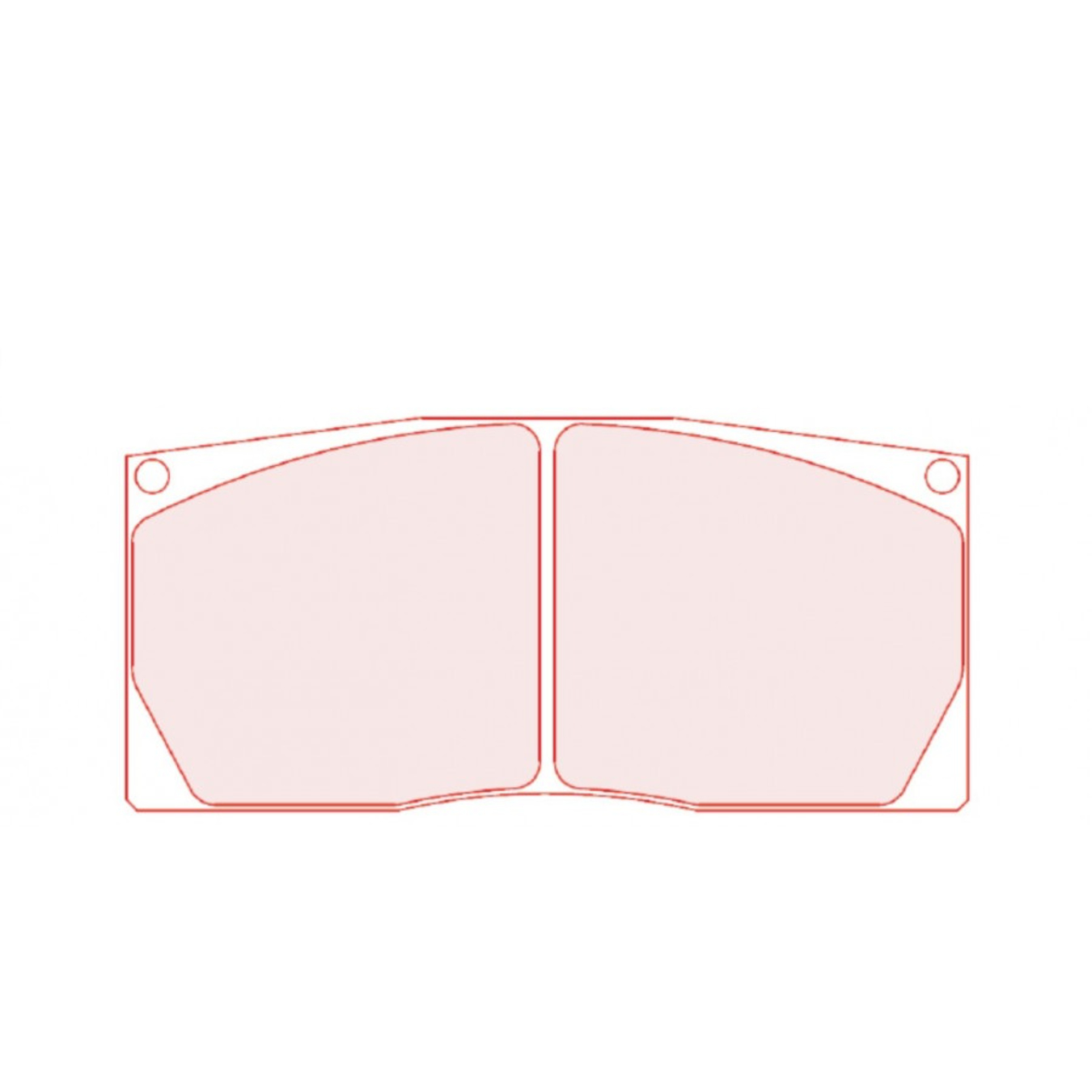 Plaquettes de frein CL Brakes 5023W65T30 RC8 150,3 mm x 70 mm x 30 mm