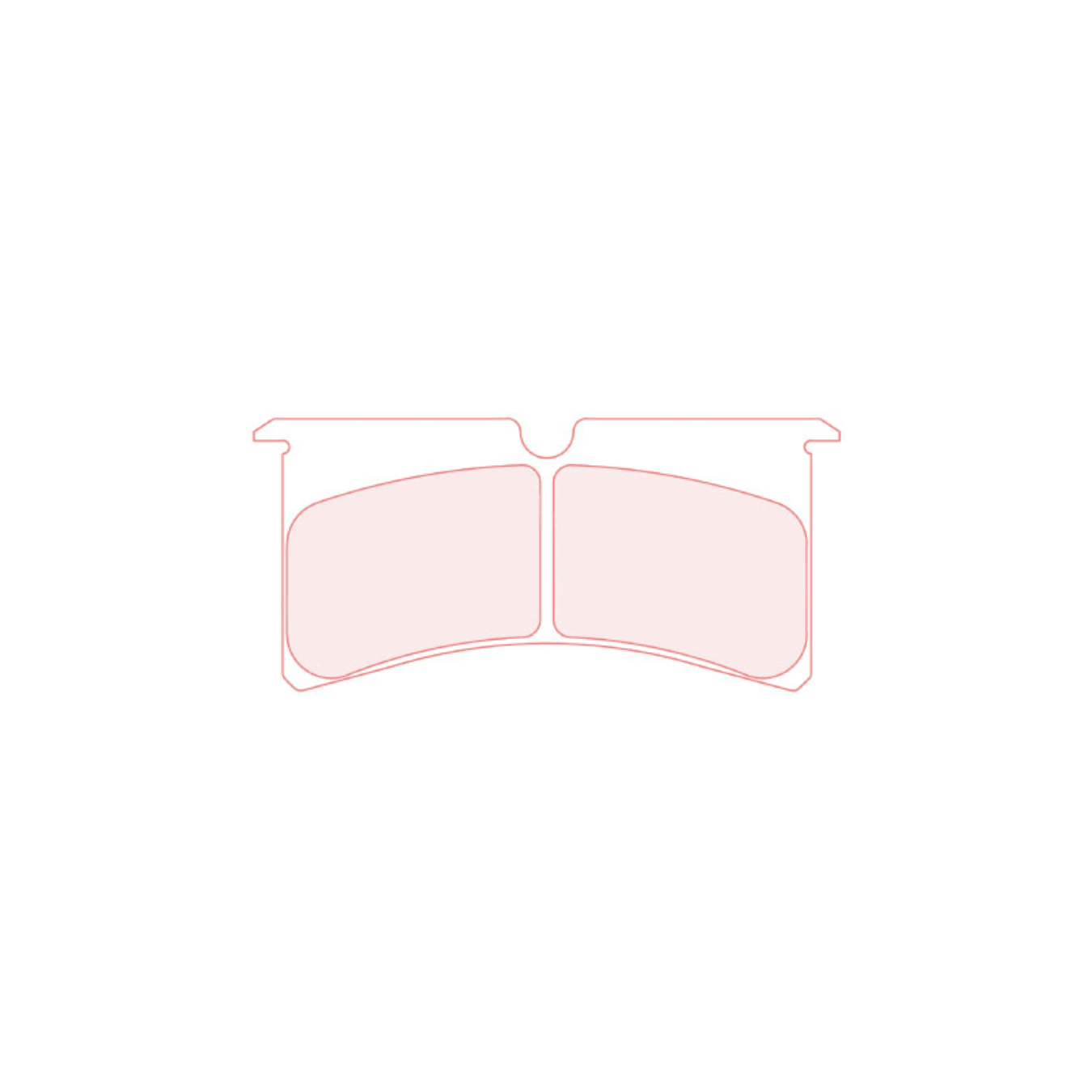 Plaquettes de frein CL Brakes 5051W39T20 RC6 132,4 mm x 61,7 mm x 20 mm