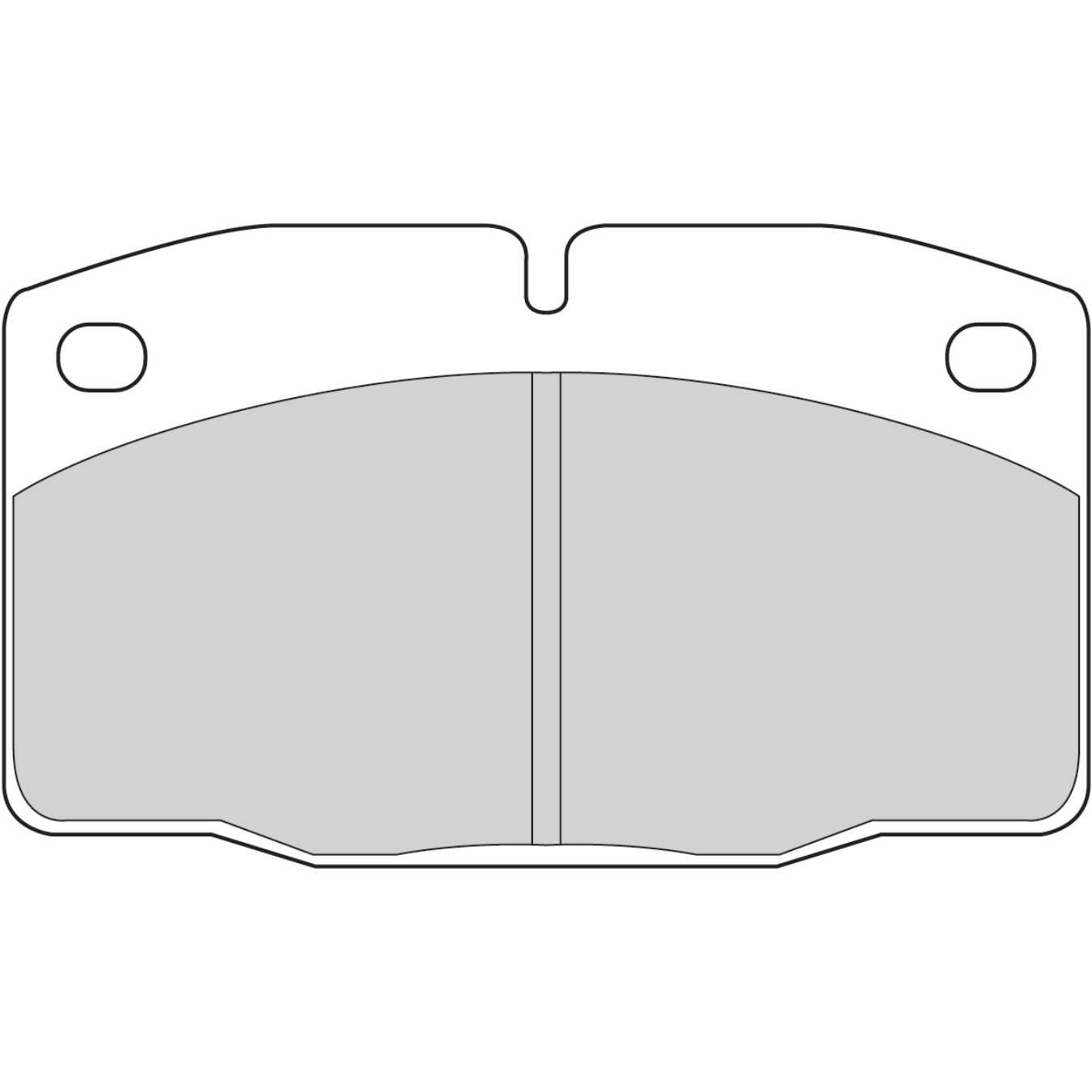 Plaquettes de frein FERODO FDS173 DS Performance 100 mm x 59 mm x 15,5 mm