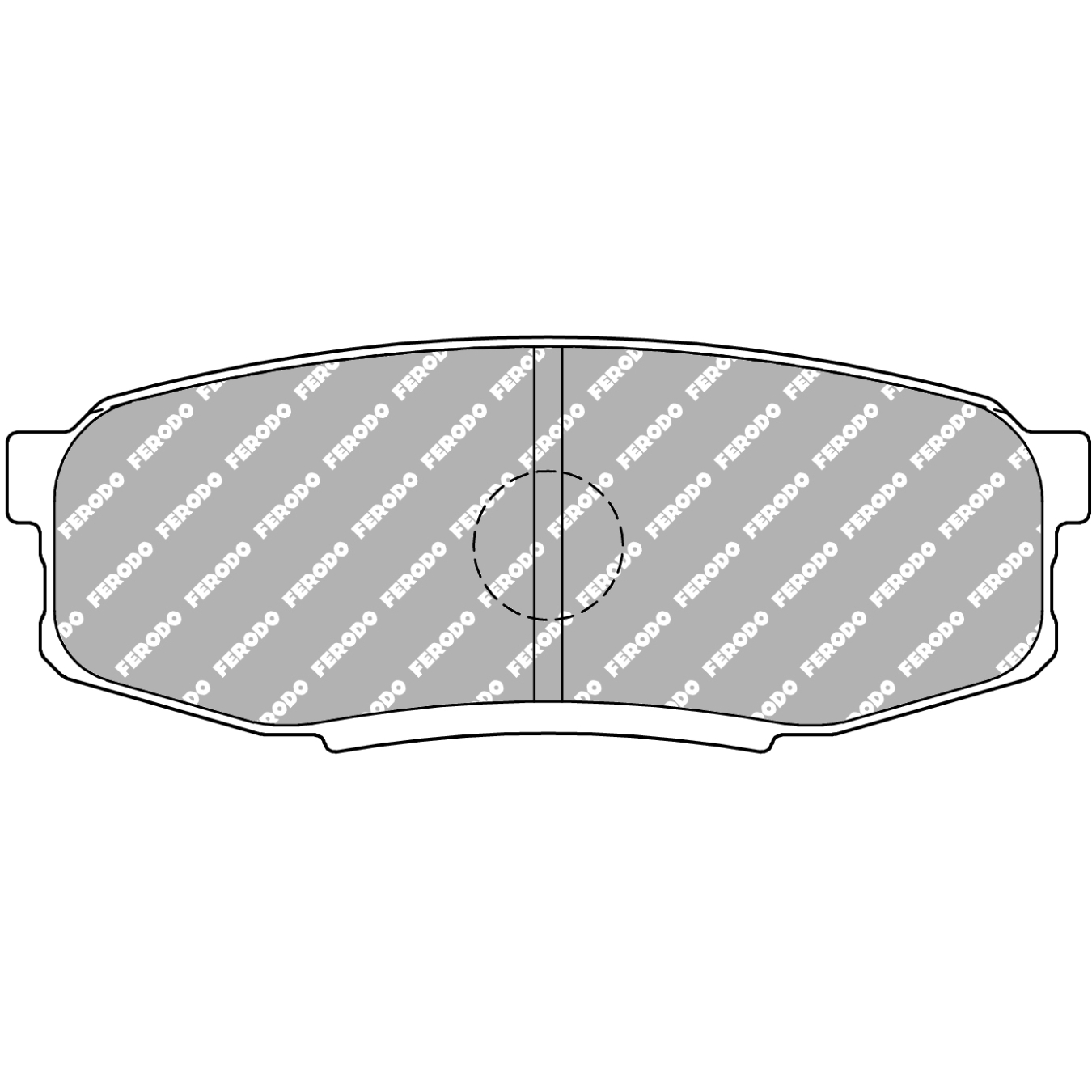 Plaquettes de frein FERODO FDSE4230 DS Performance 116,4 mm x 45,1 mm x 17,3 mm